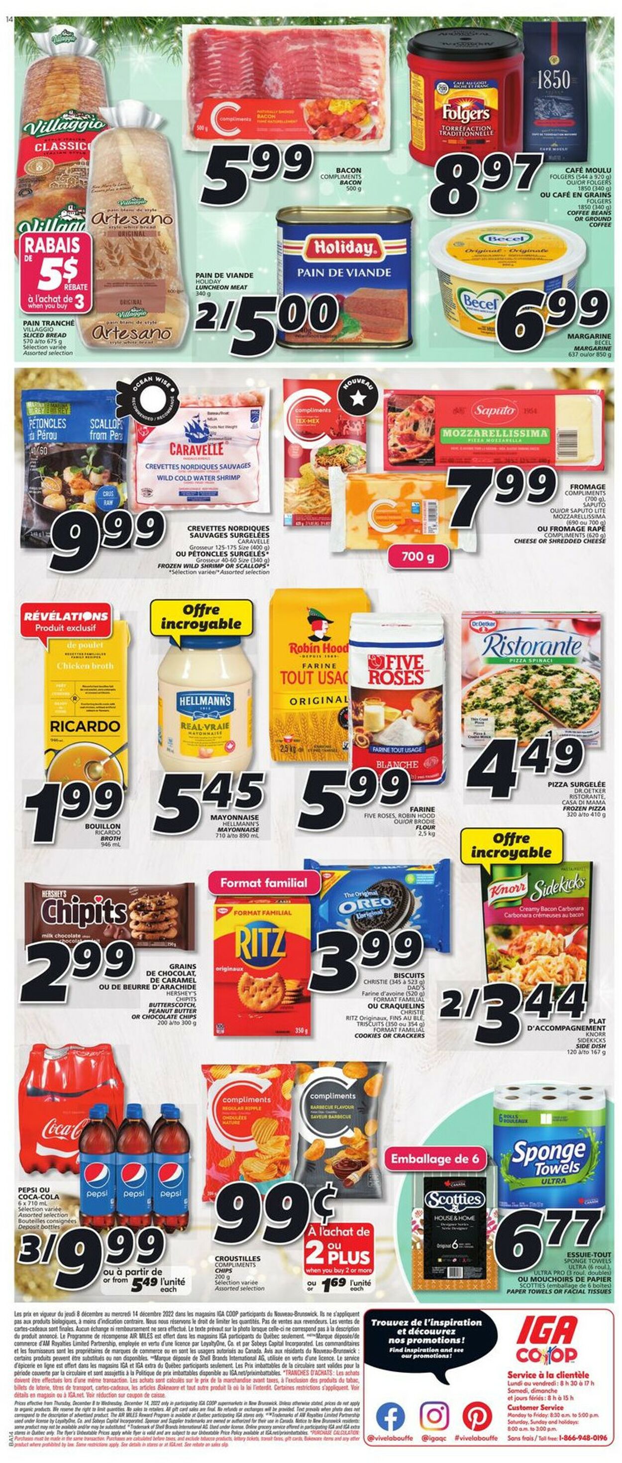 IGA Flyer from 12/08/2022