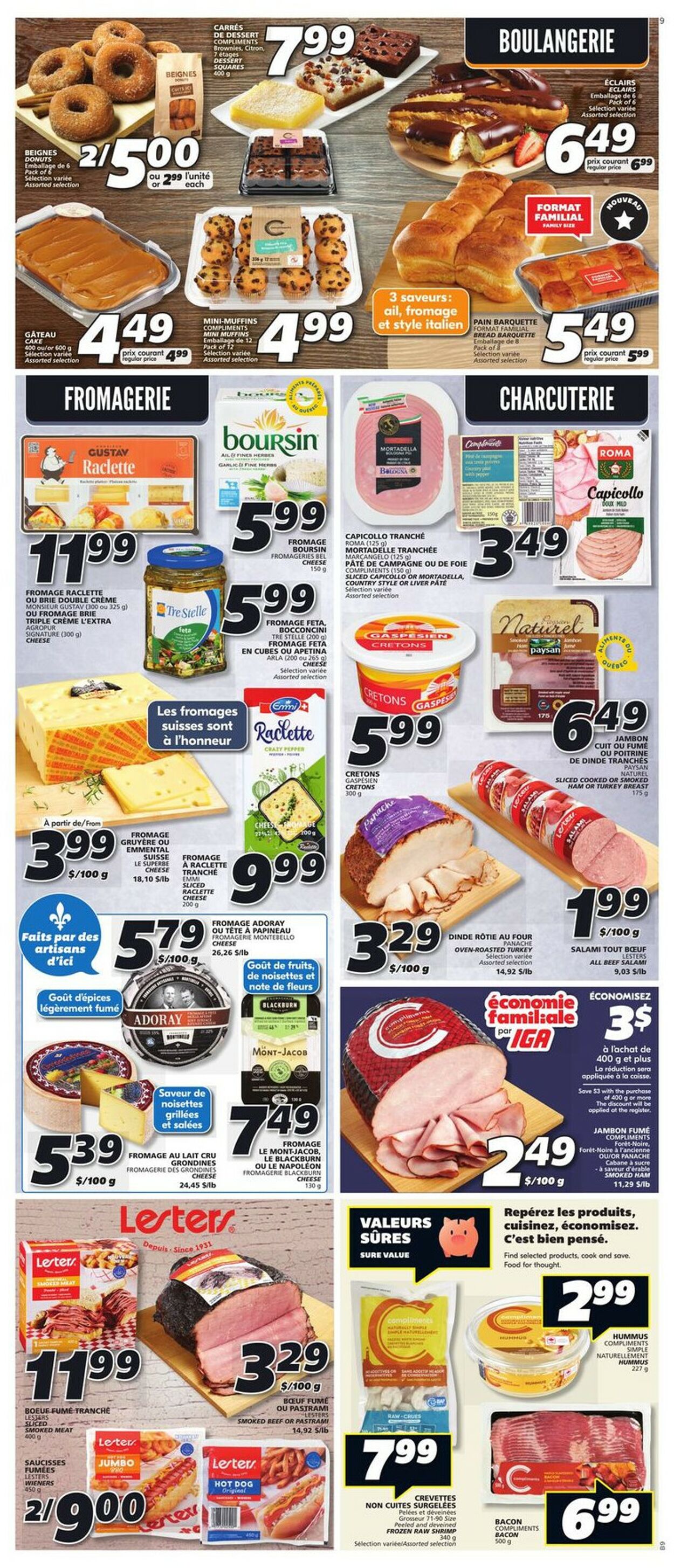 IGA Flyer from 01/05/2023