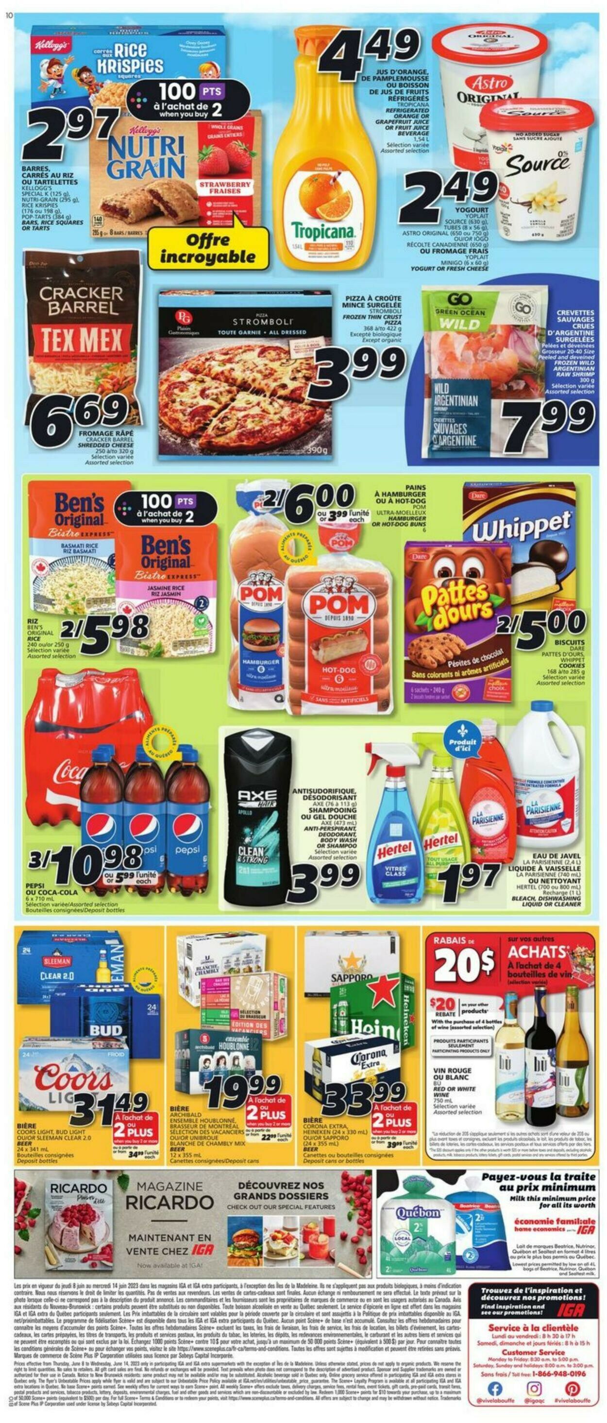 IGA Flyer from 06/08/2023