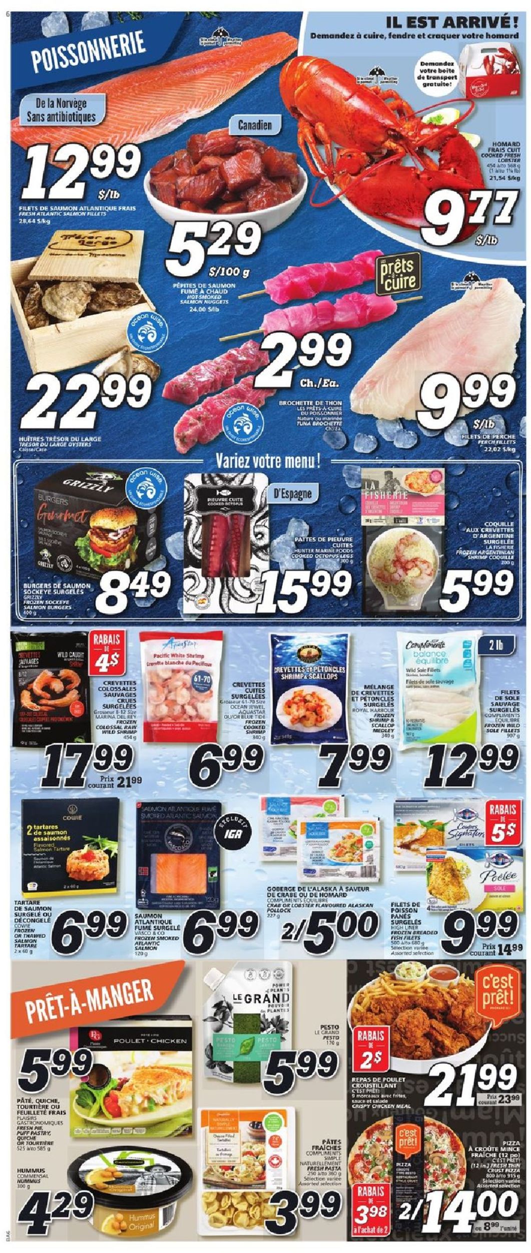IGA Flyer from 05/16/2019