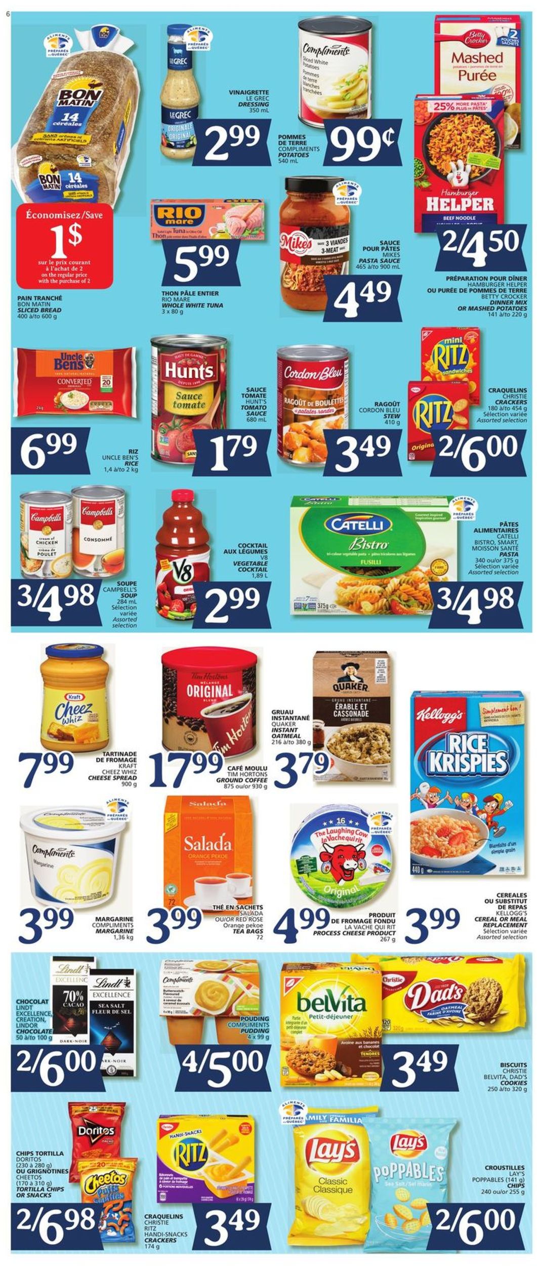 IGA Flyer from 08/08/2019
