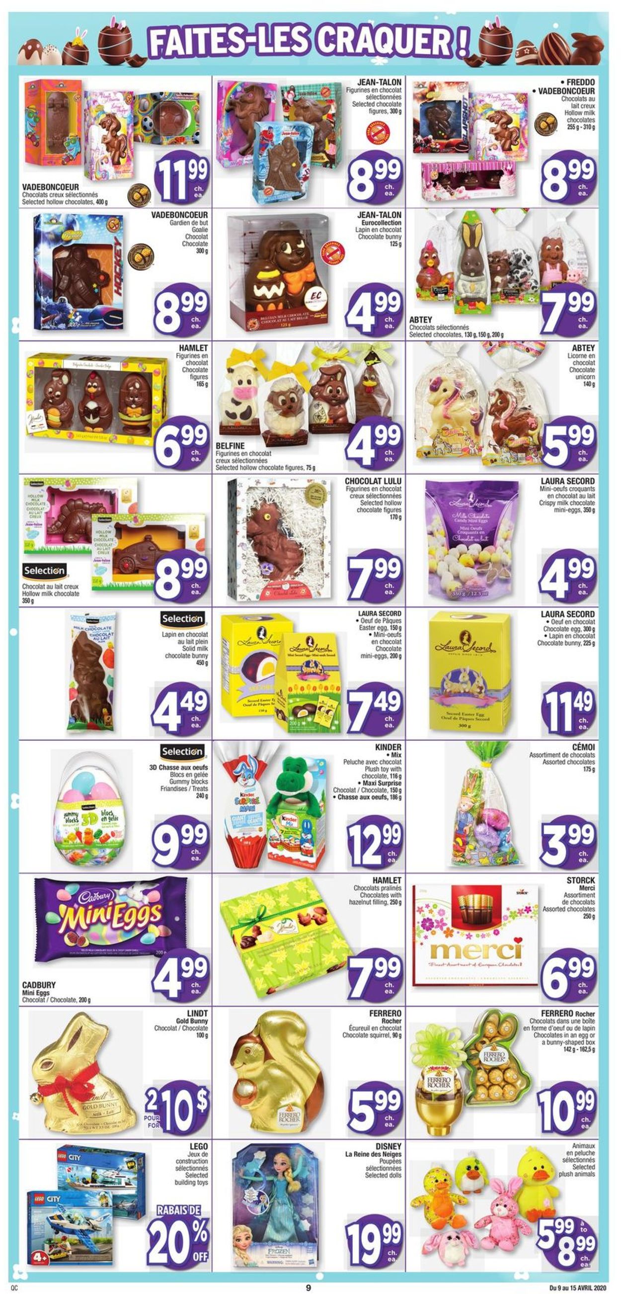 Jean Coutu Flyer from 04/09/2020