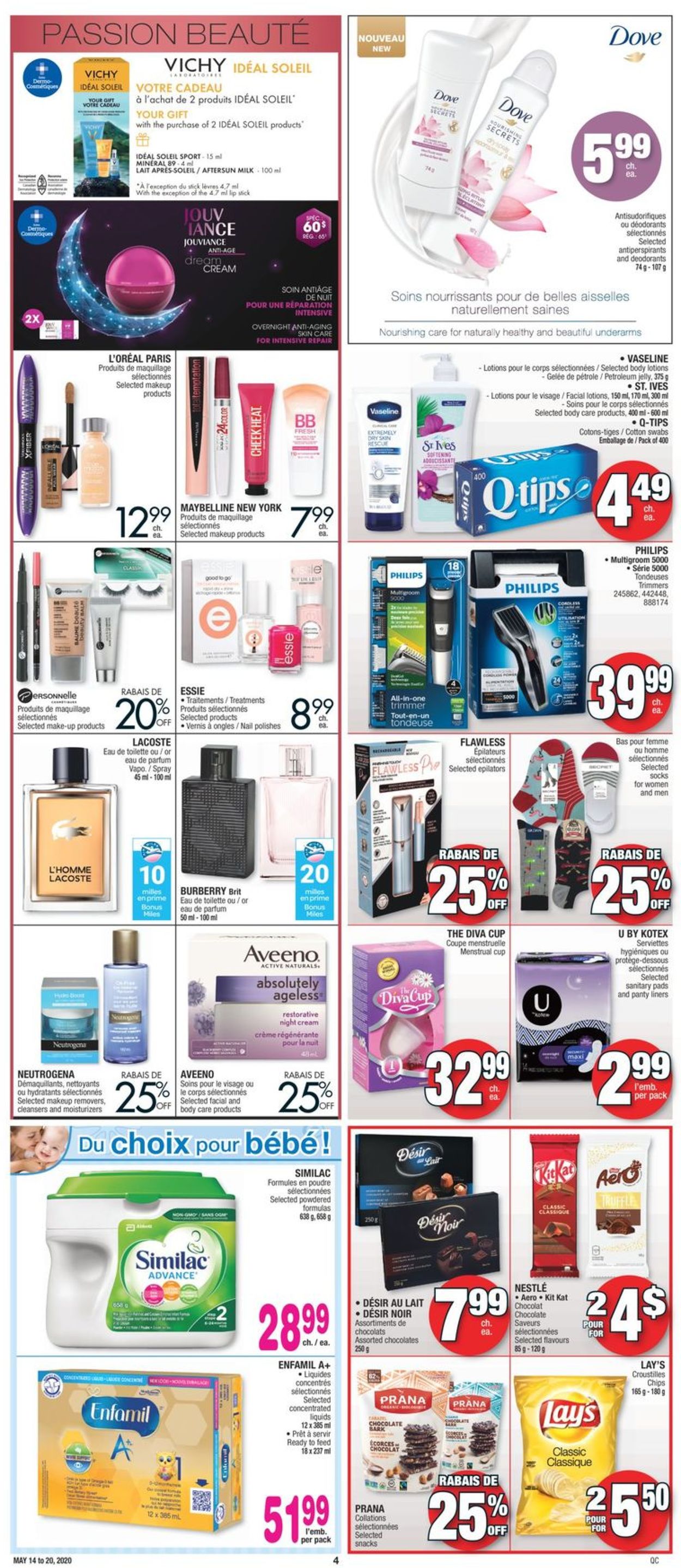 Jean Coutu Flyer from 05/14/2020