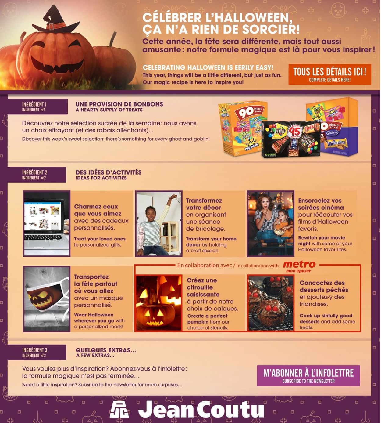 Jean Coutu Flyer from 10/08/2020