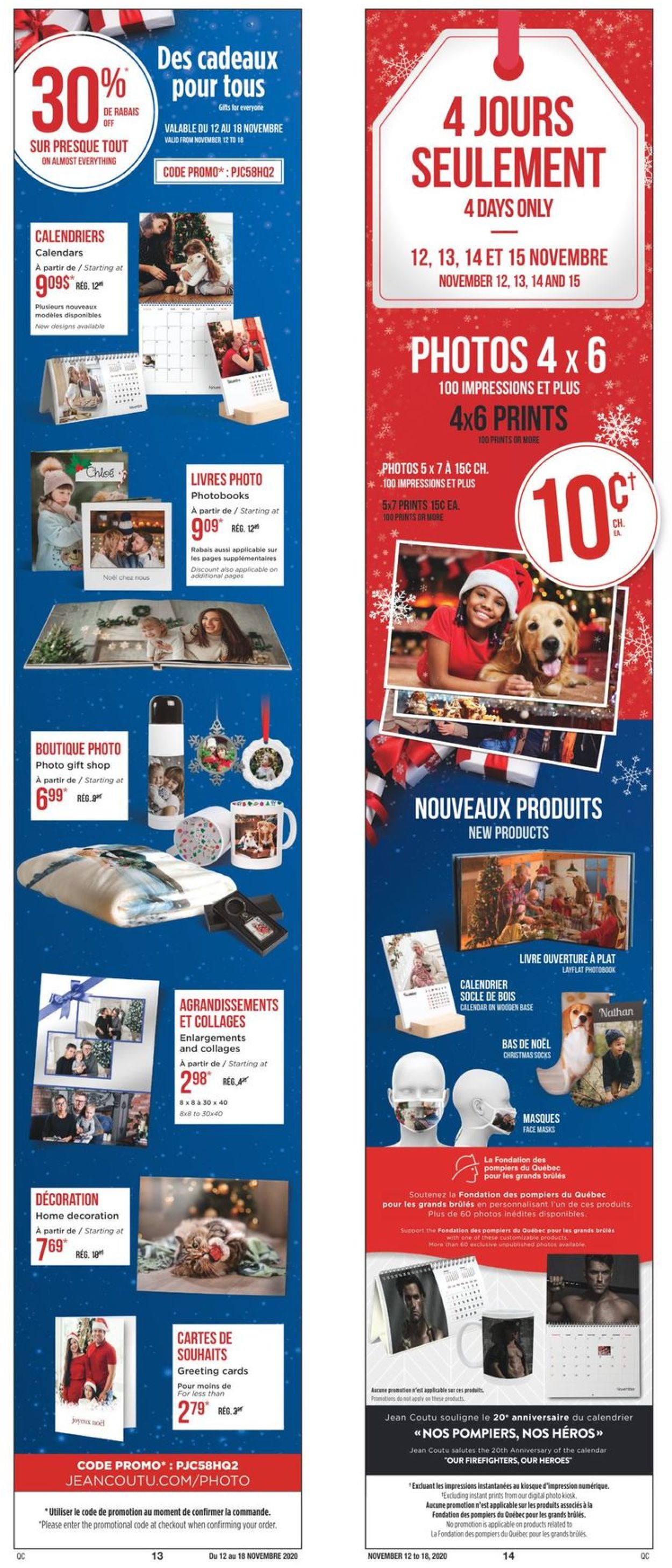 Jean Coutu Flyer from 11/12/2020