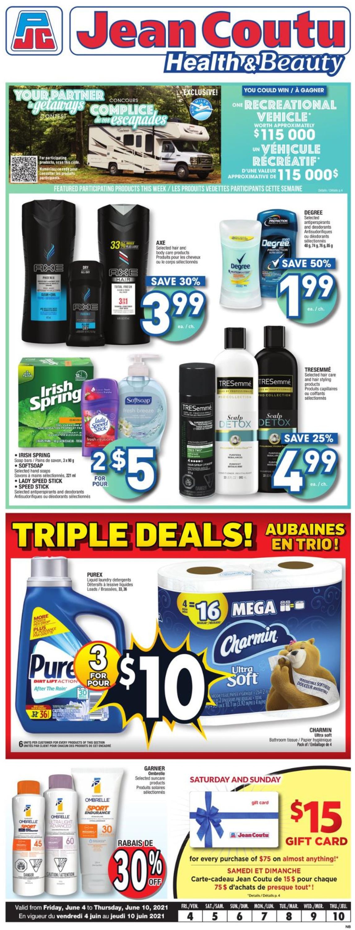 Jean Coutu Flyer from 06/04/2021