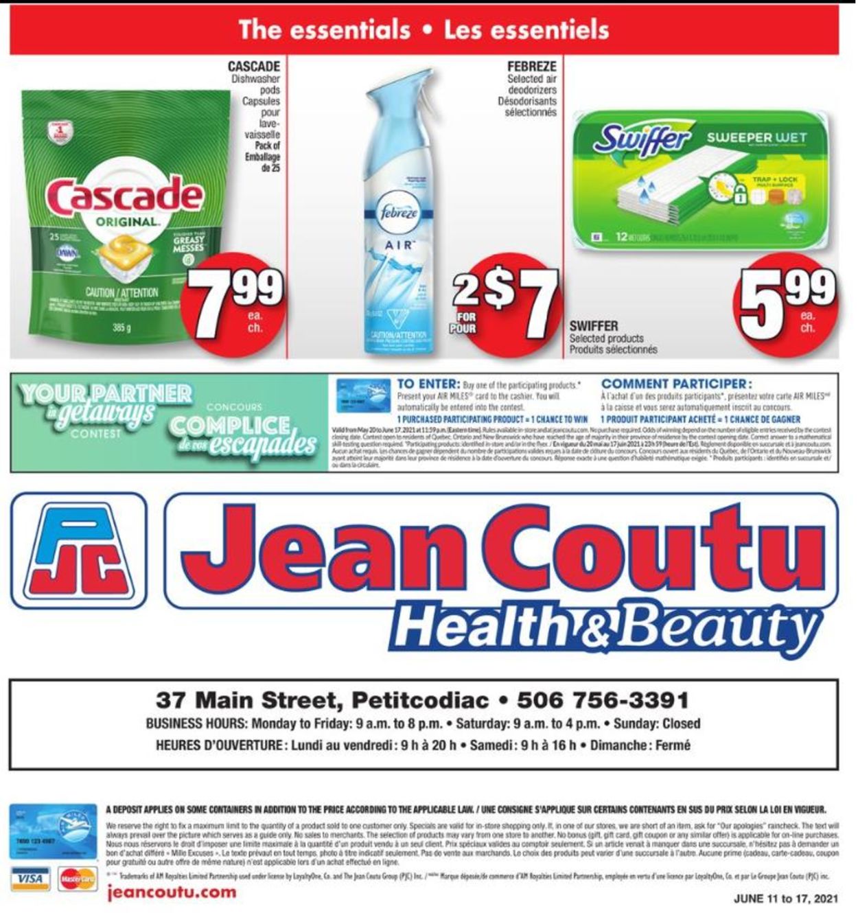 Jean Coutu Flyer from 06/11/2021