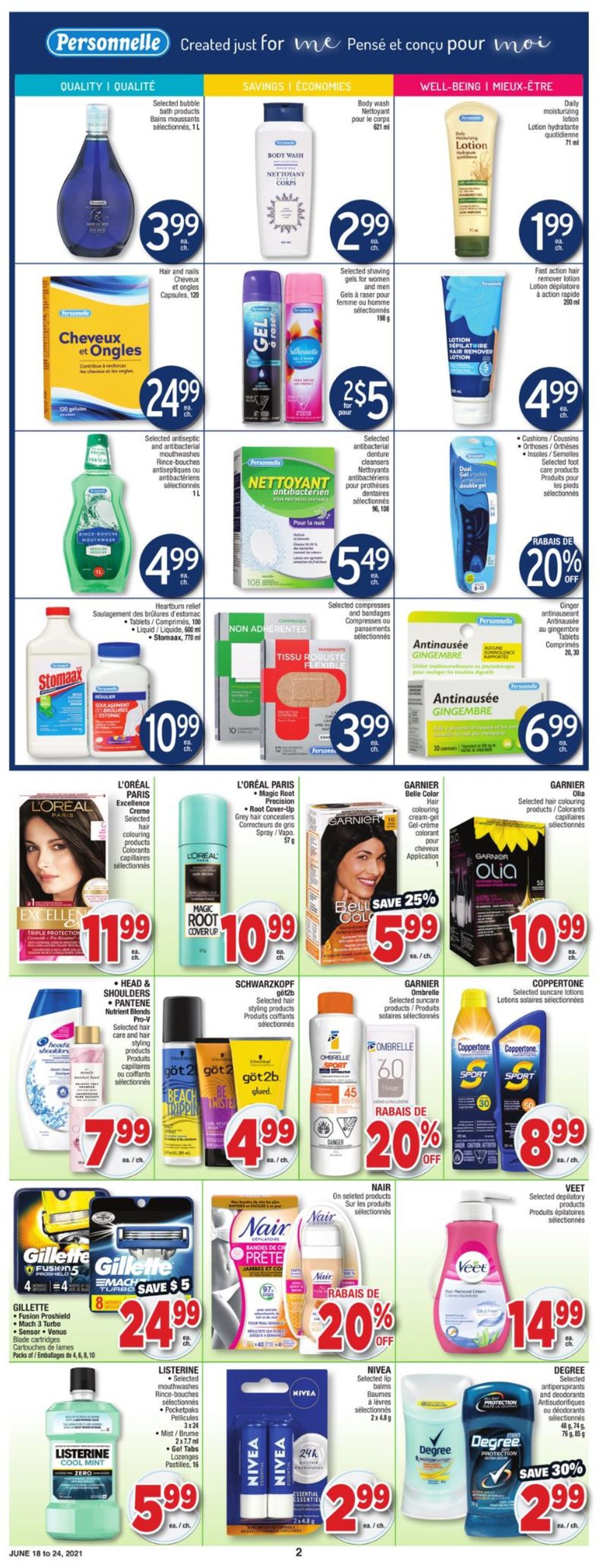 Jean Coutu Flyer from 06/18/2021