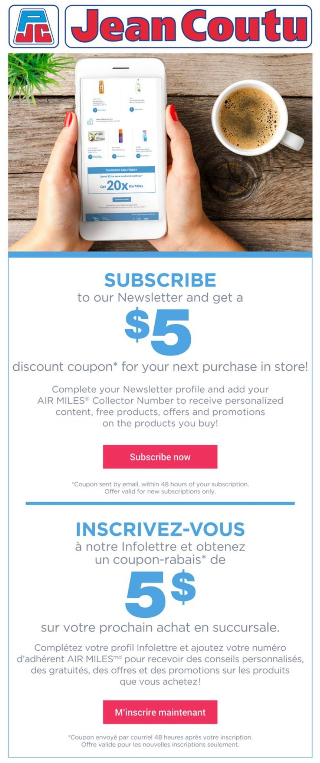 Jean Coutu Flyer from 06/18/2021