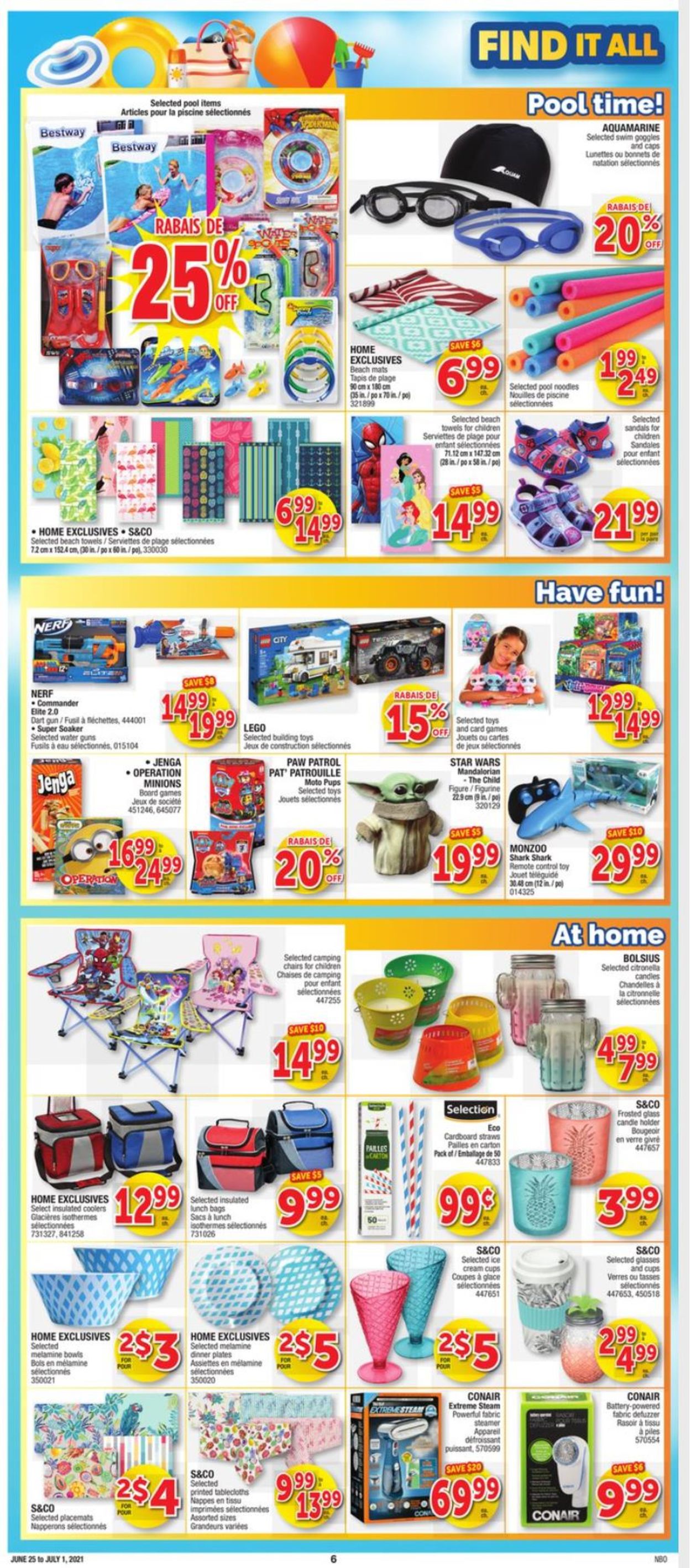 Jean Coutu Flyer from 06/25/2021