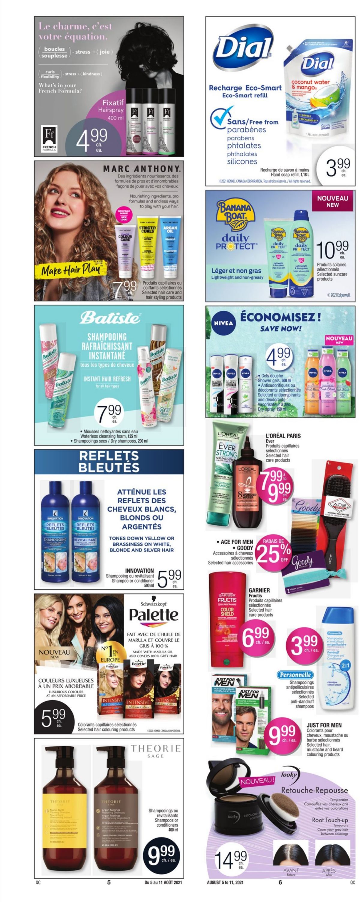 Jean Coutu Flyer from 08/05/2021