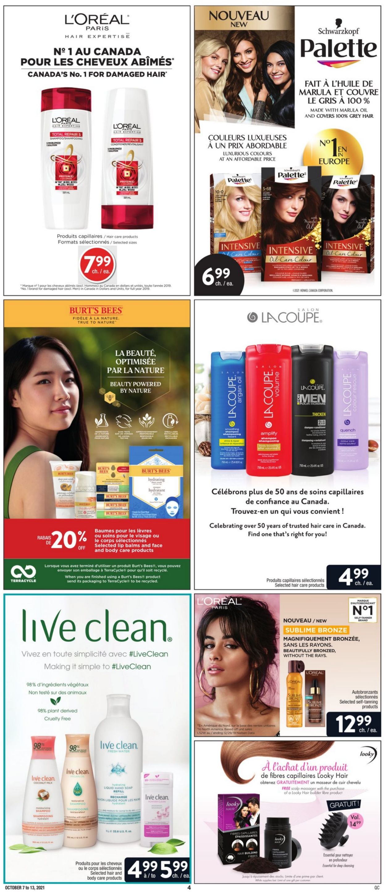Jean Coutu Flyer from 10/07/2021