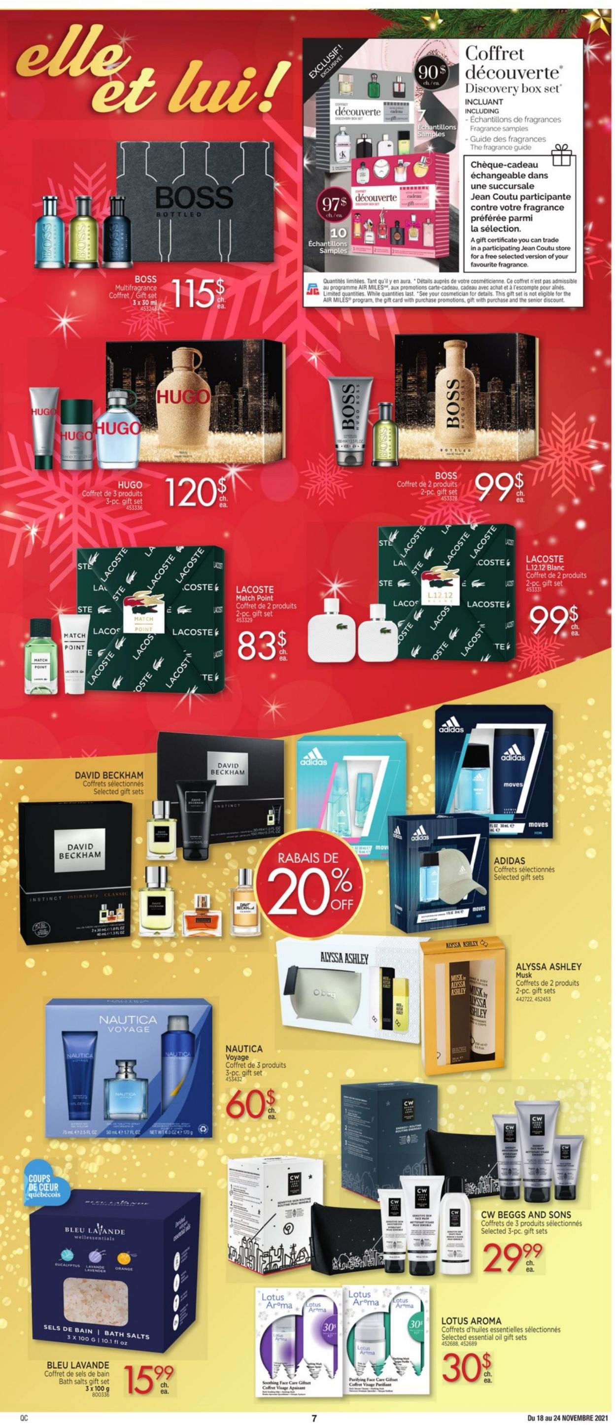 Jean Coutu Flyer from 11/18/2021
