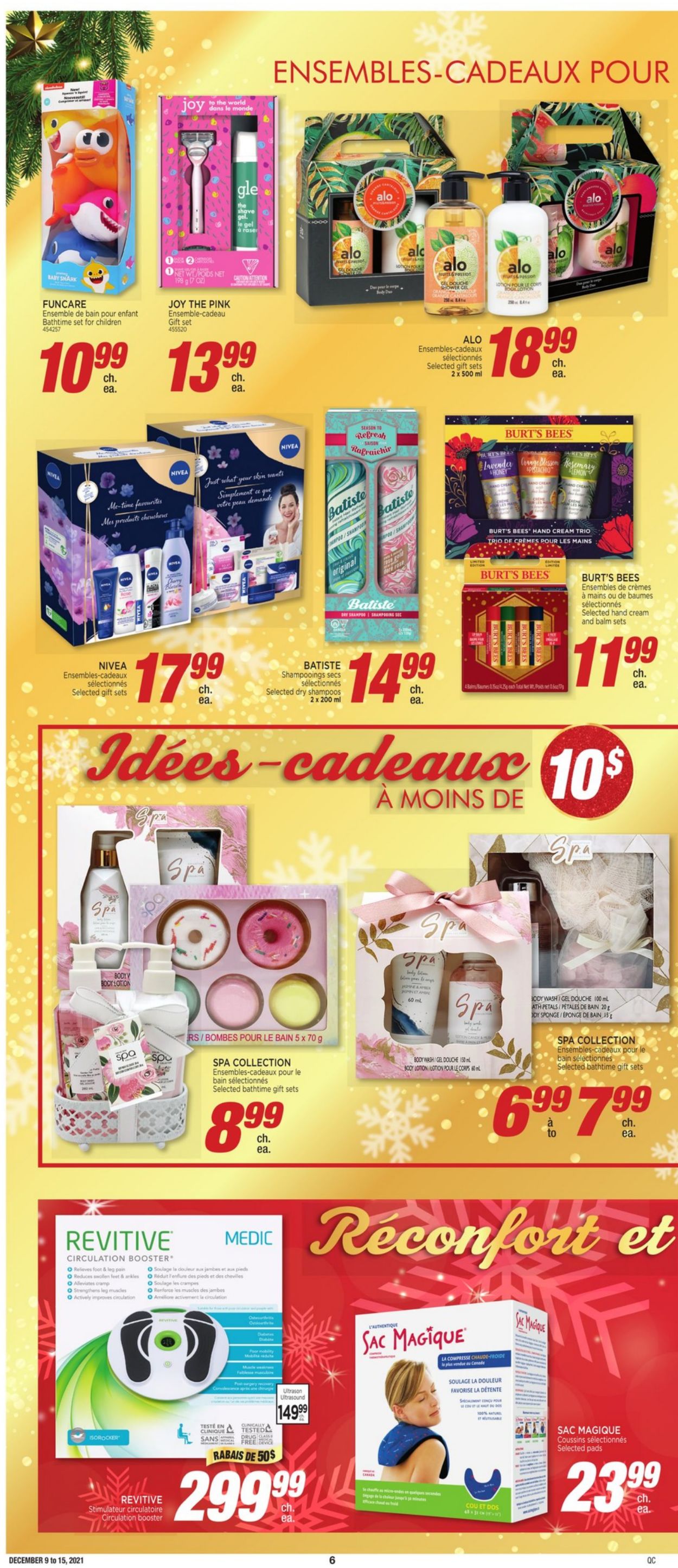 Jean Coutu Flyer from 12/09/2021
