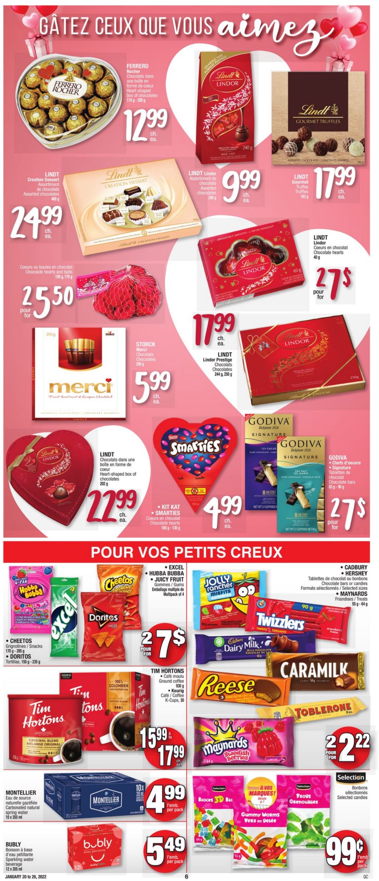 Jean Coutu Flyer from 01/20/2022
