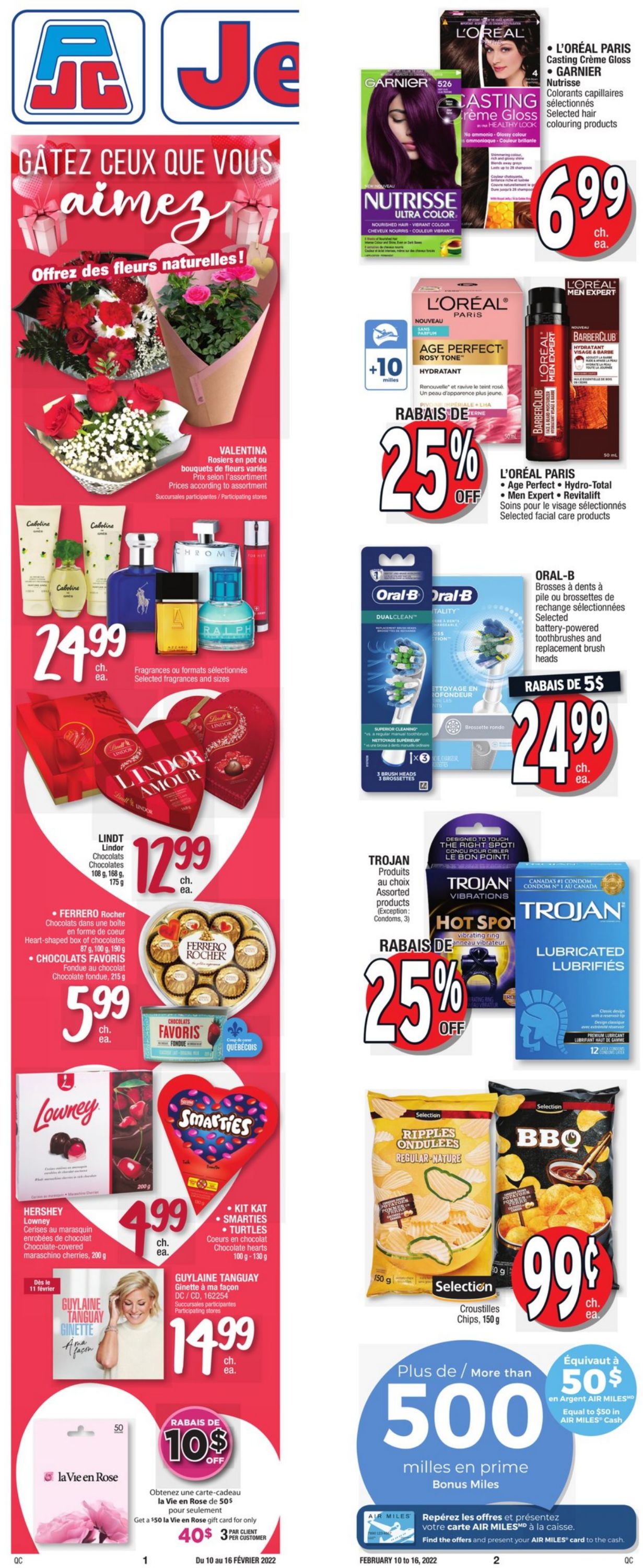 Jean Coutu Flyer from 02/10/2022