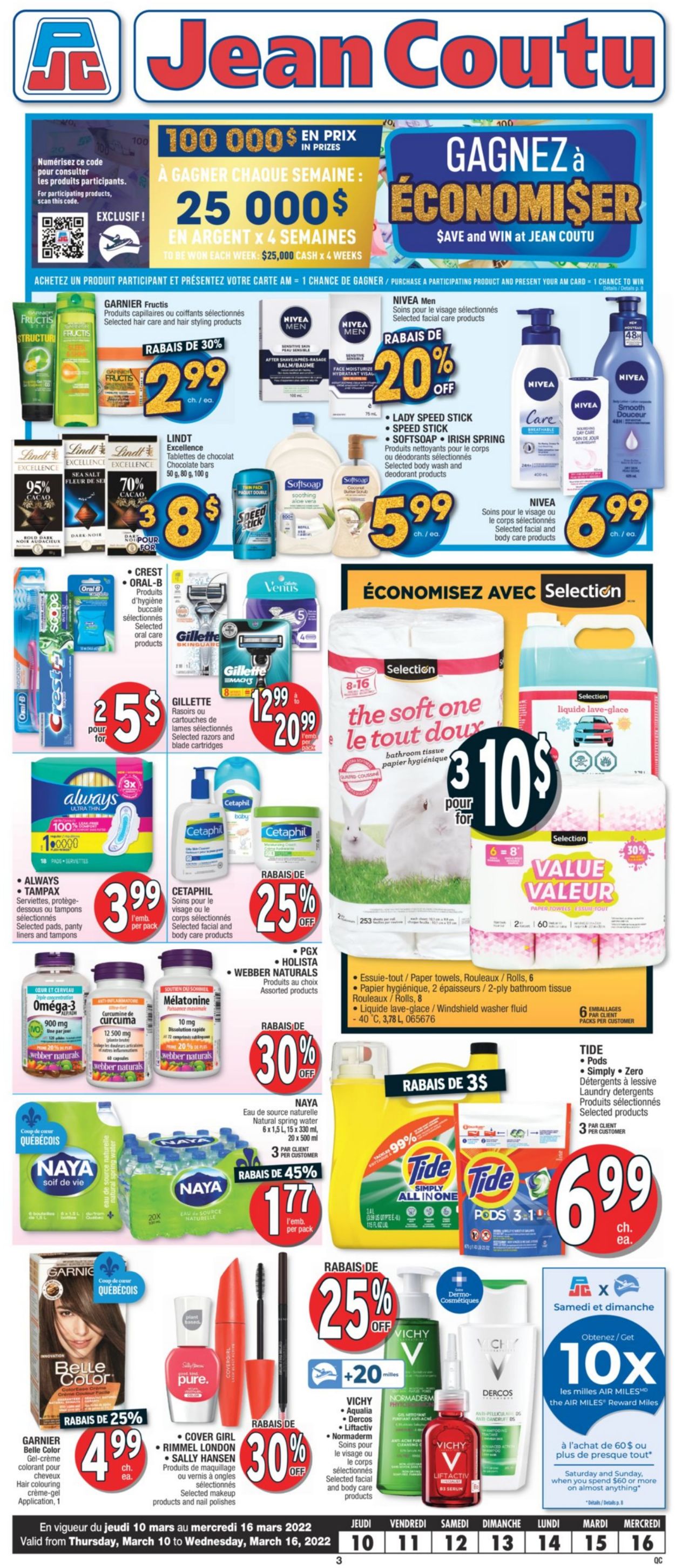 Jean Coutu Flyer from 03/10/2022