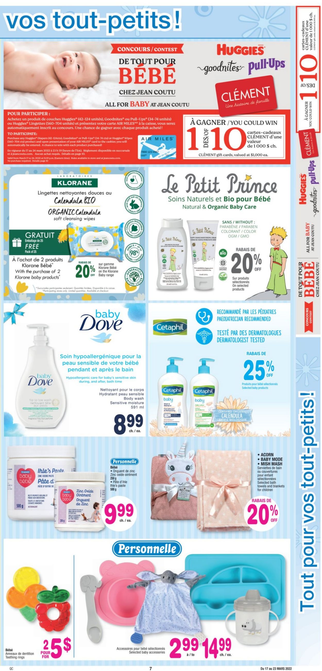 Jean Coutu Flyer from 03/17/2022