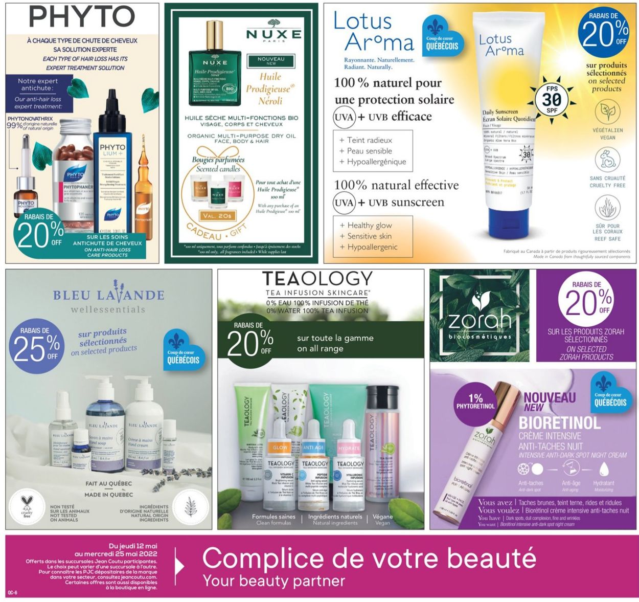 Jean Coutu Flyer from 05/12/2022