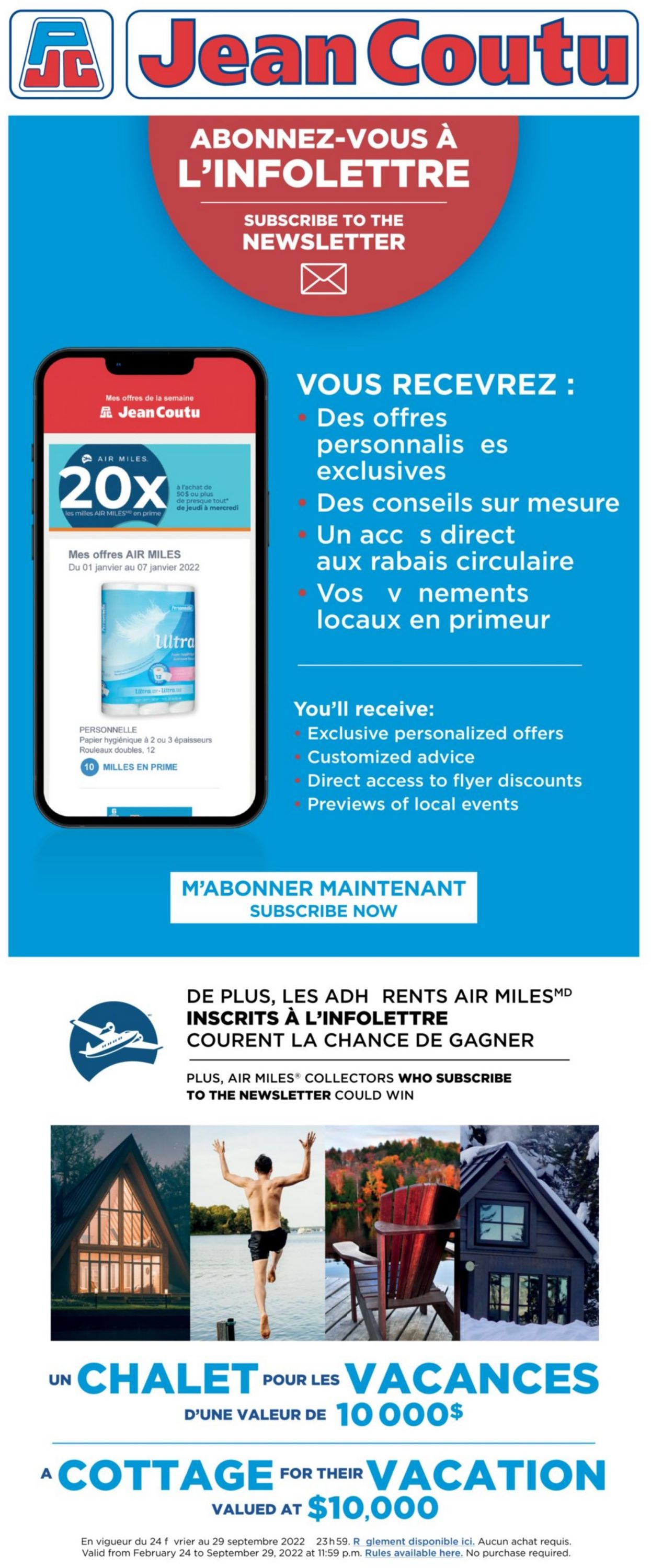 Jean Coutu Flyer from 07/14/2022
