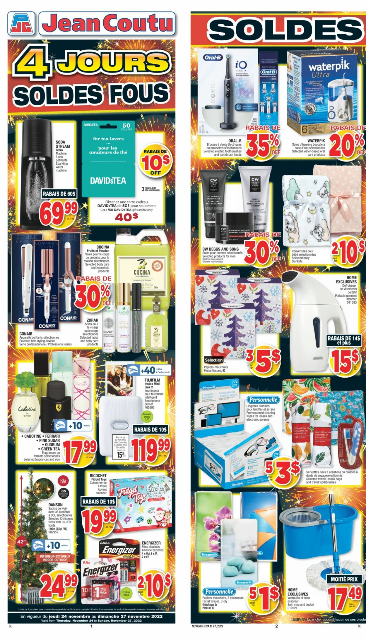 Jean Coutu Flyer from 11/24/2022