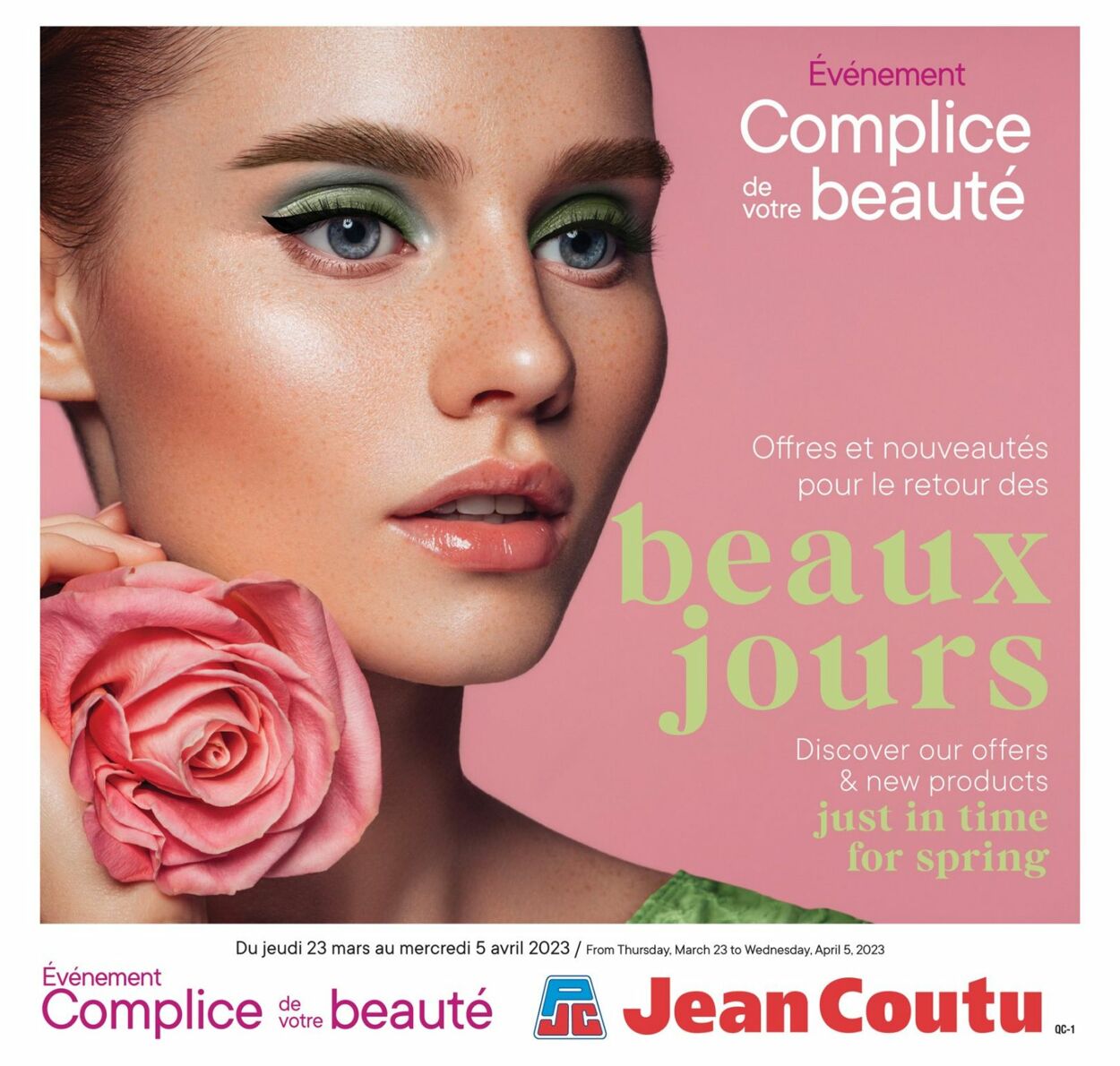 Jean Coutu Flyer from 03/23/2023