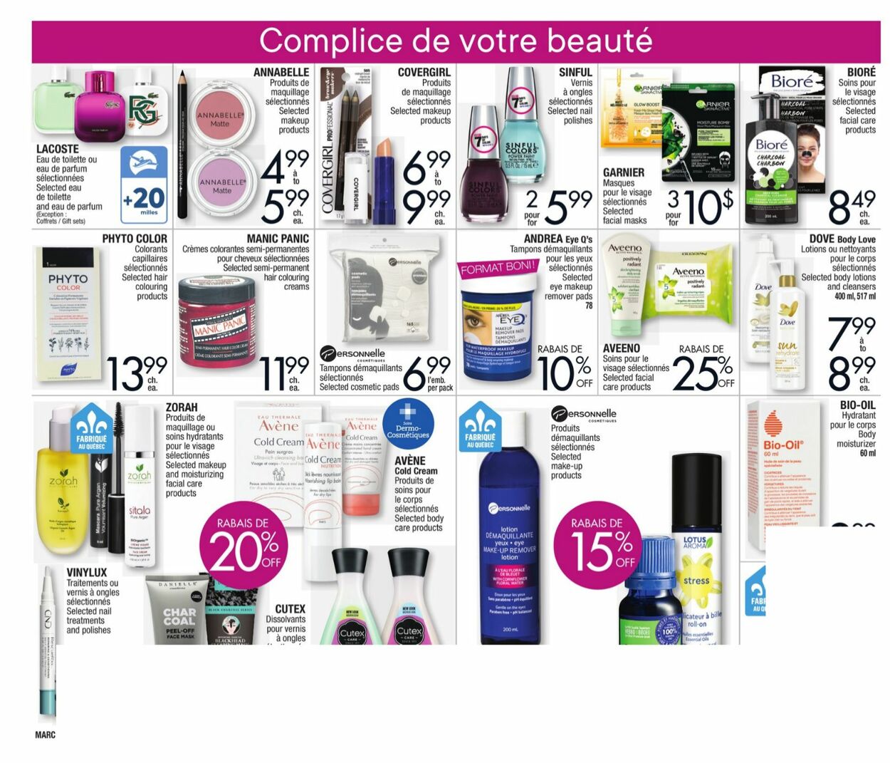 Jean Coutu Flyer from 03/23/2023