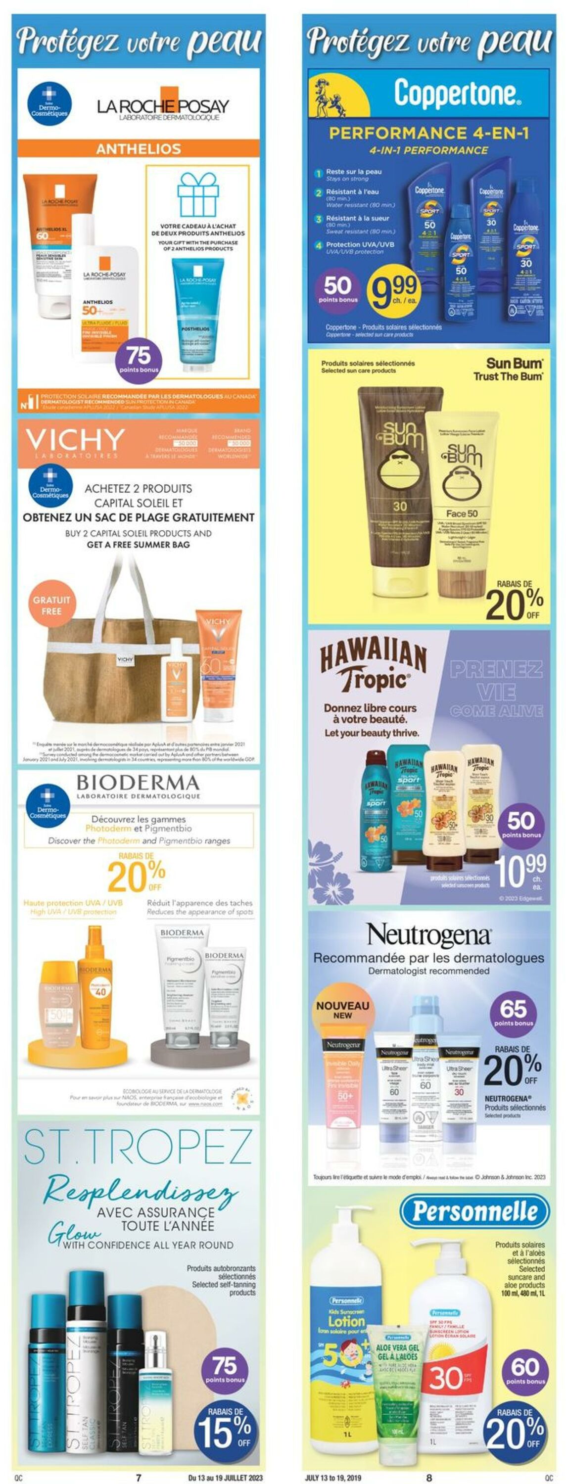 Jean Coutu Flyer from 07/13/2023