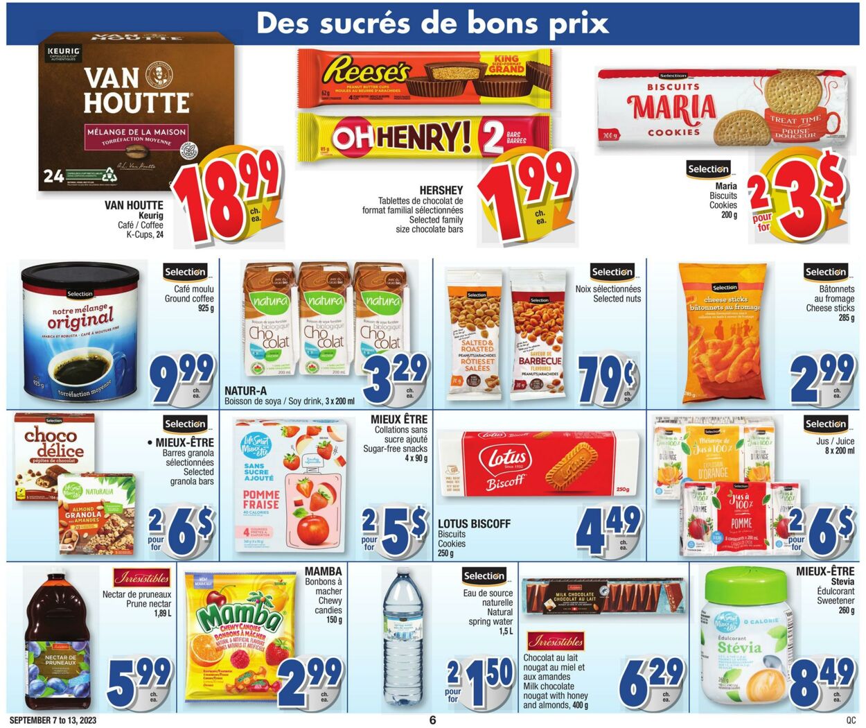 Jean Coutu Flyer from 09/07/2023