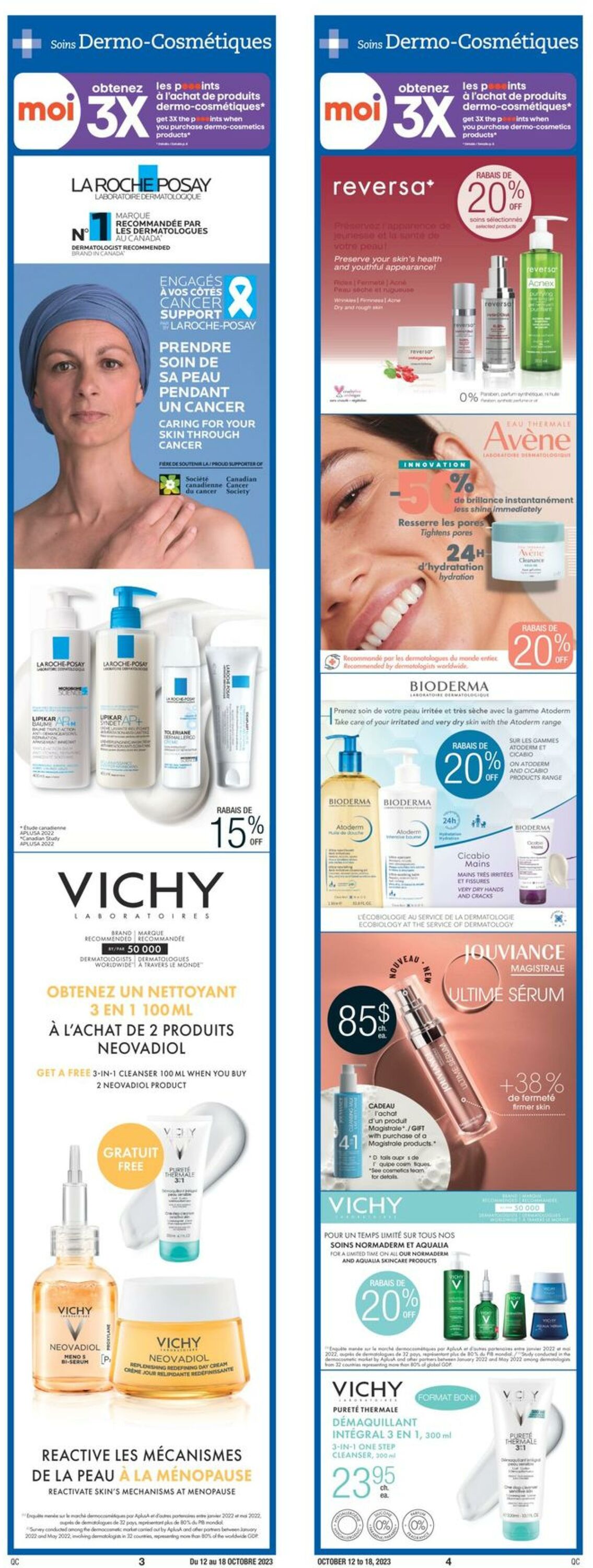 Jean Coutu Flyer from 10/12/2023