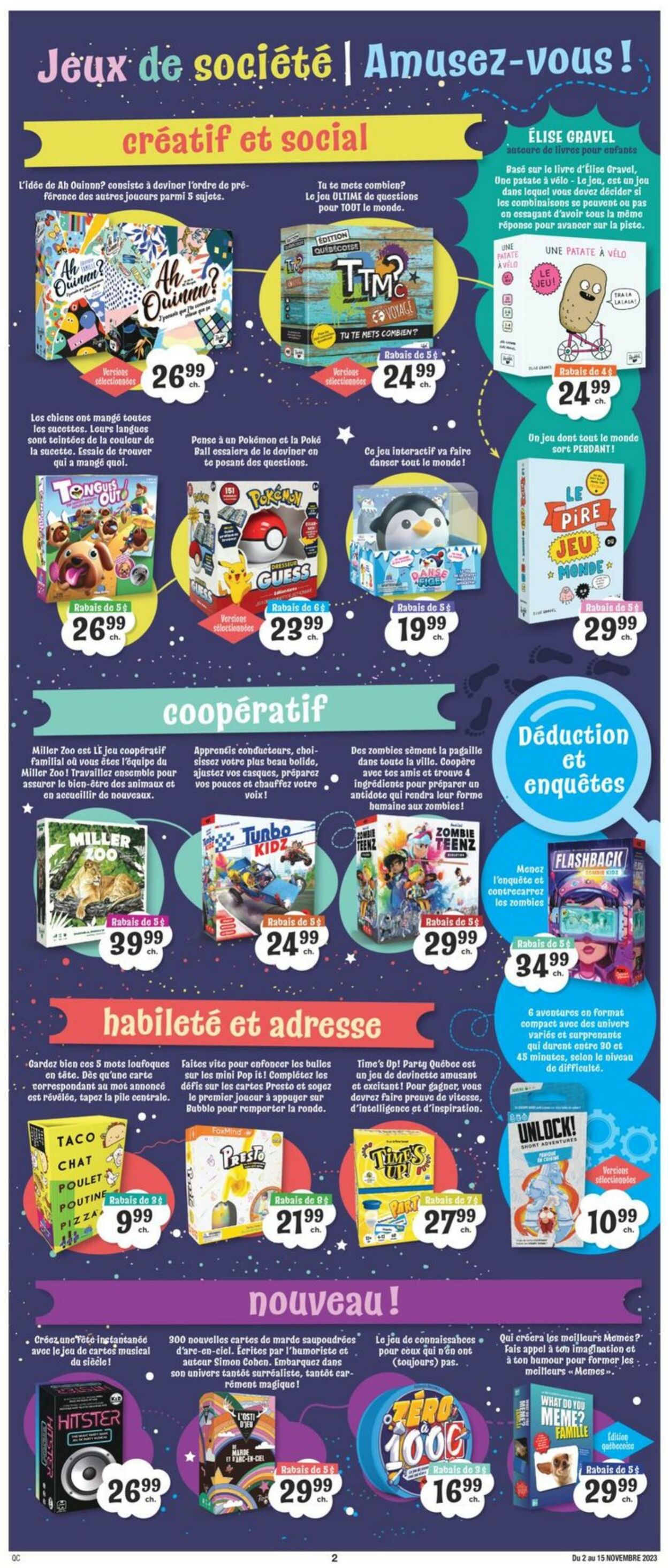 Jean Coutu Flyer from 11/02/2023
