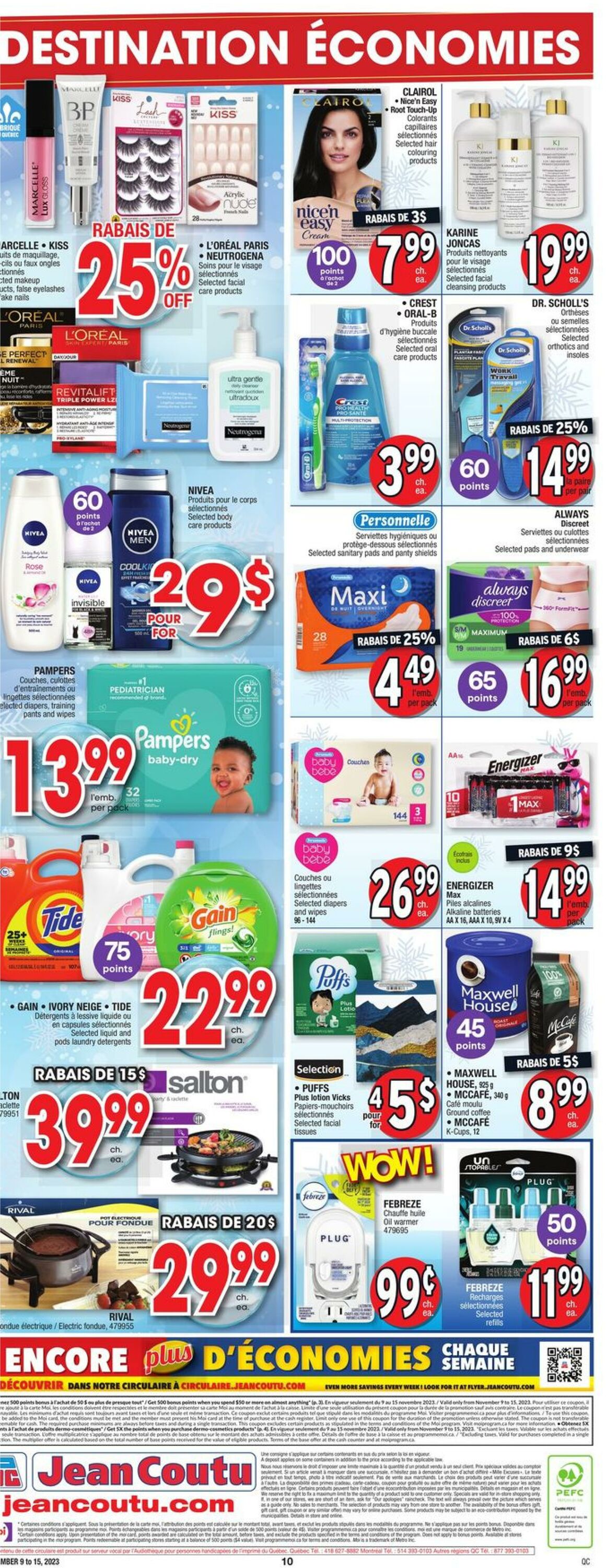 Jean Coutu Flyer from 11/09/2023