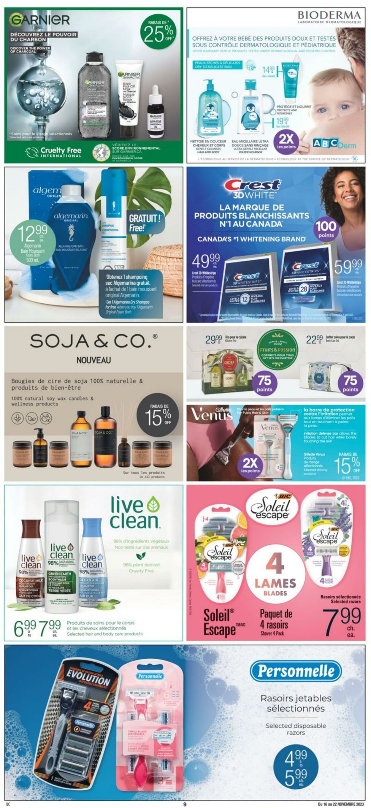 Jean Coutu Flyer from 11/16/2023