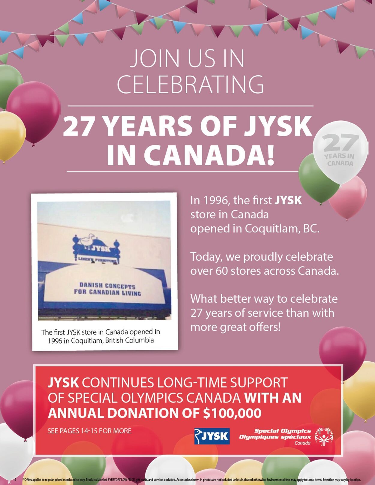 JYSK Flyer from 10/12/2023