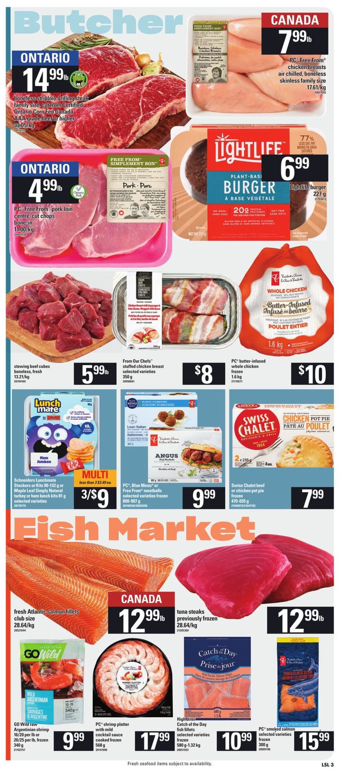 Loblaws Flyer from 10/24/2019