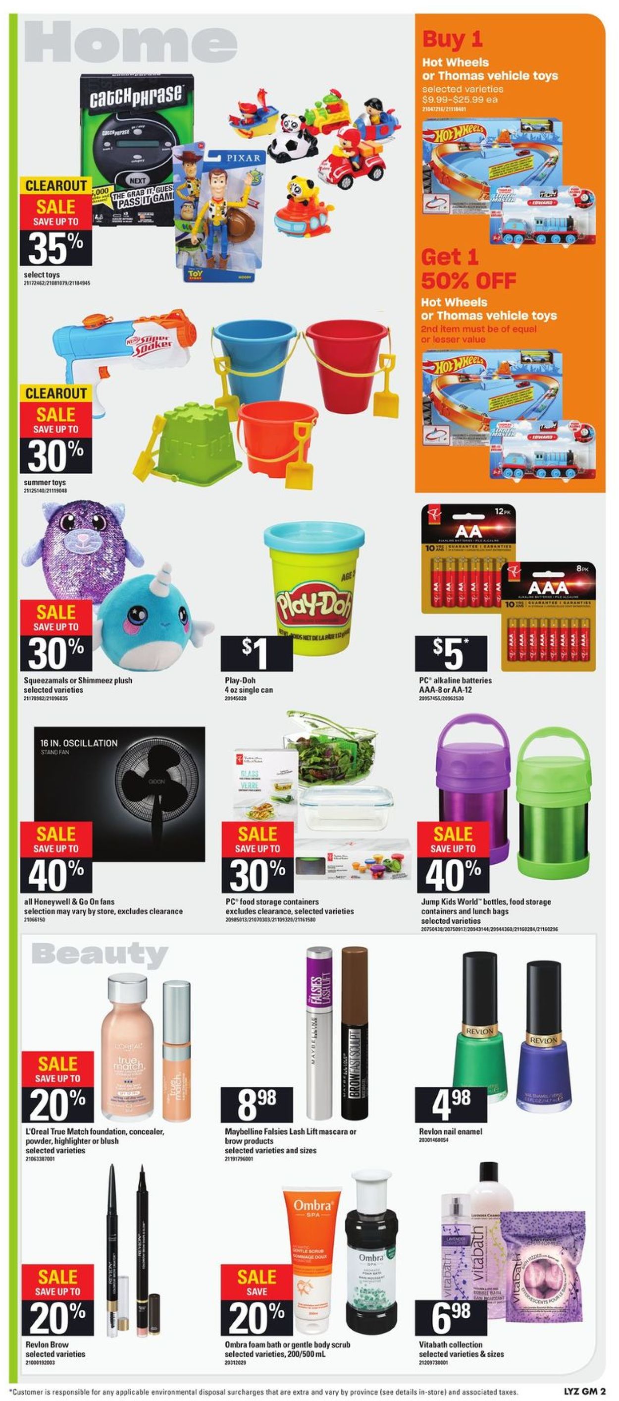 Loblaws Flyer from 08/20/2020