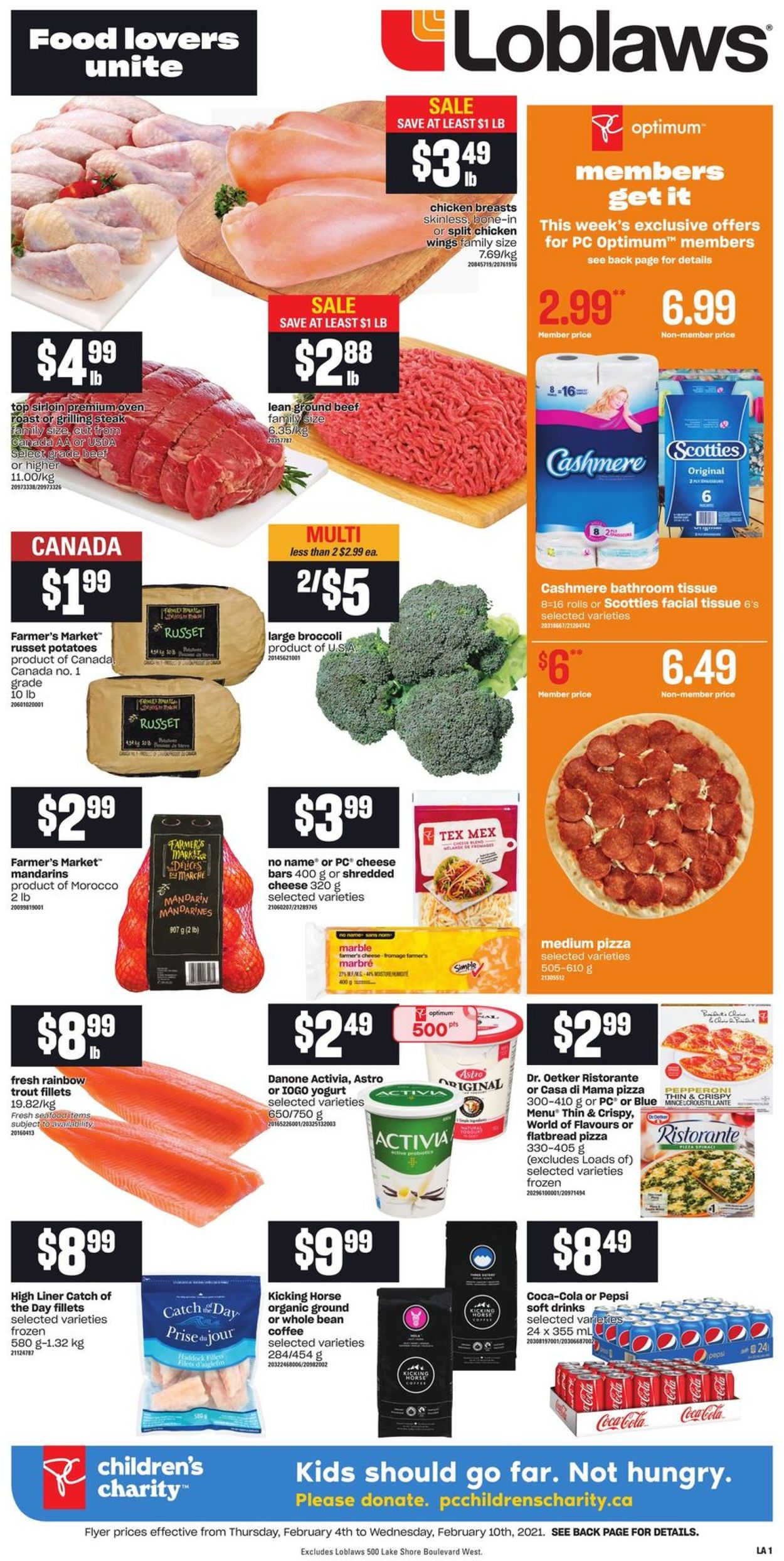 Loblaws Flyer from 02/04/2021