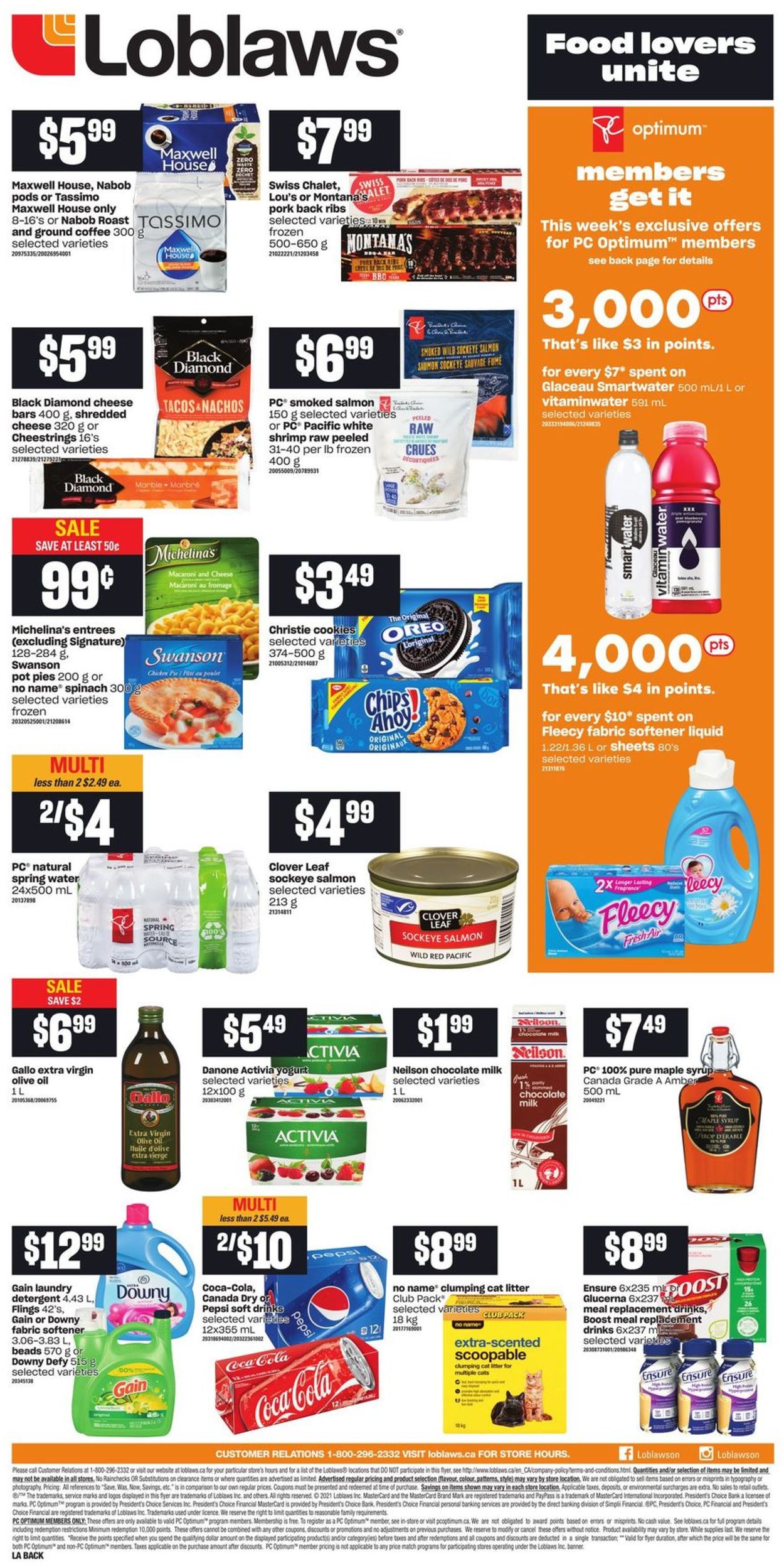 Loblaws Flyer from 02/11/2021
