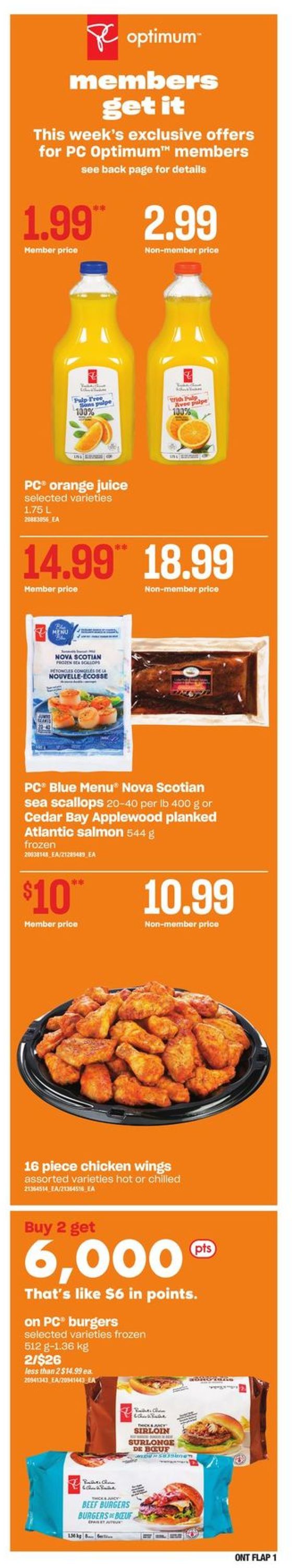 Loblaws Flyer from 07/29/2021