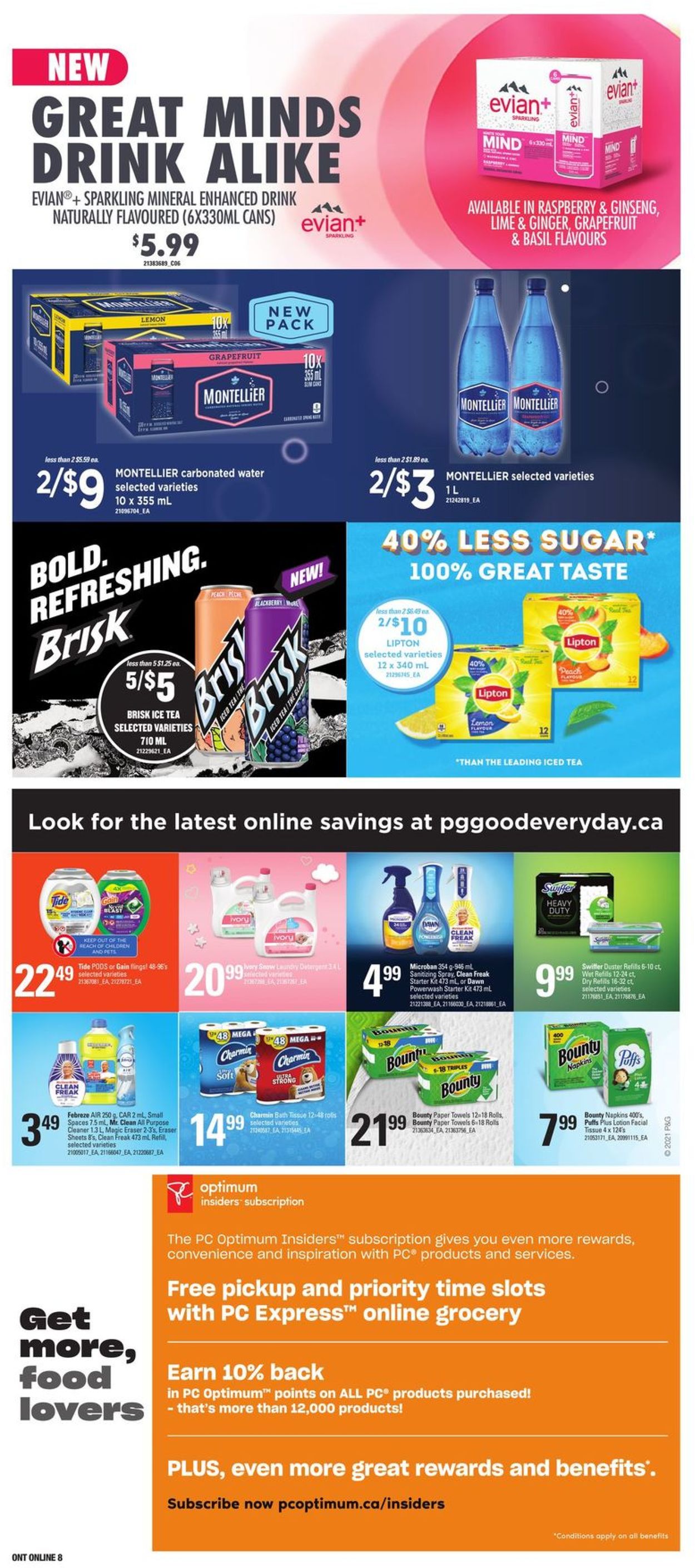 Loblaws Flyer from 08/19/2021