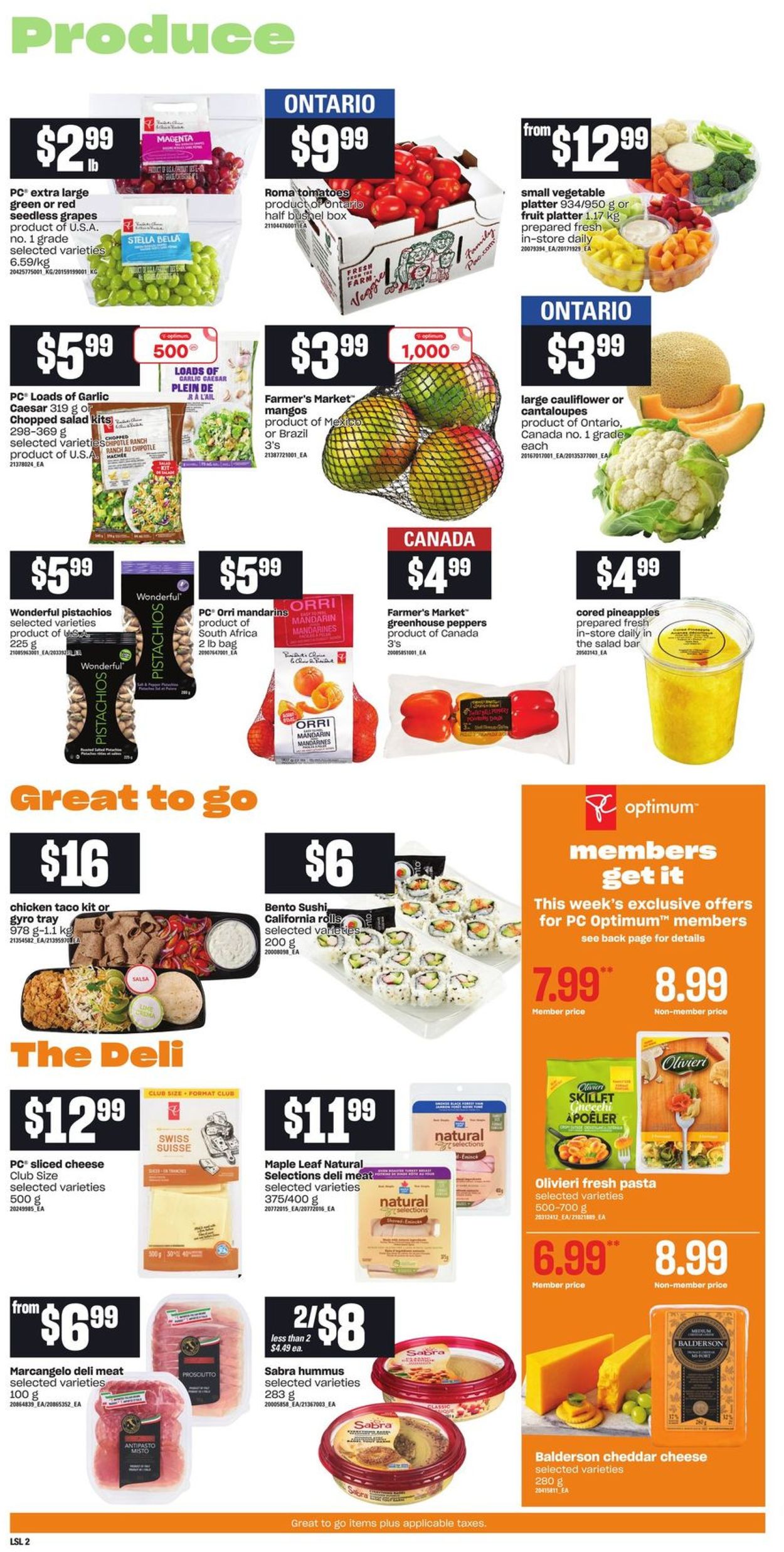 Loblaws Flyer from 09/02/2021