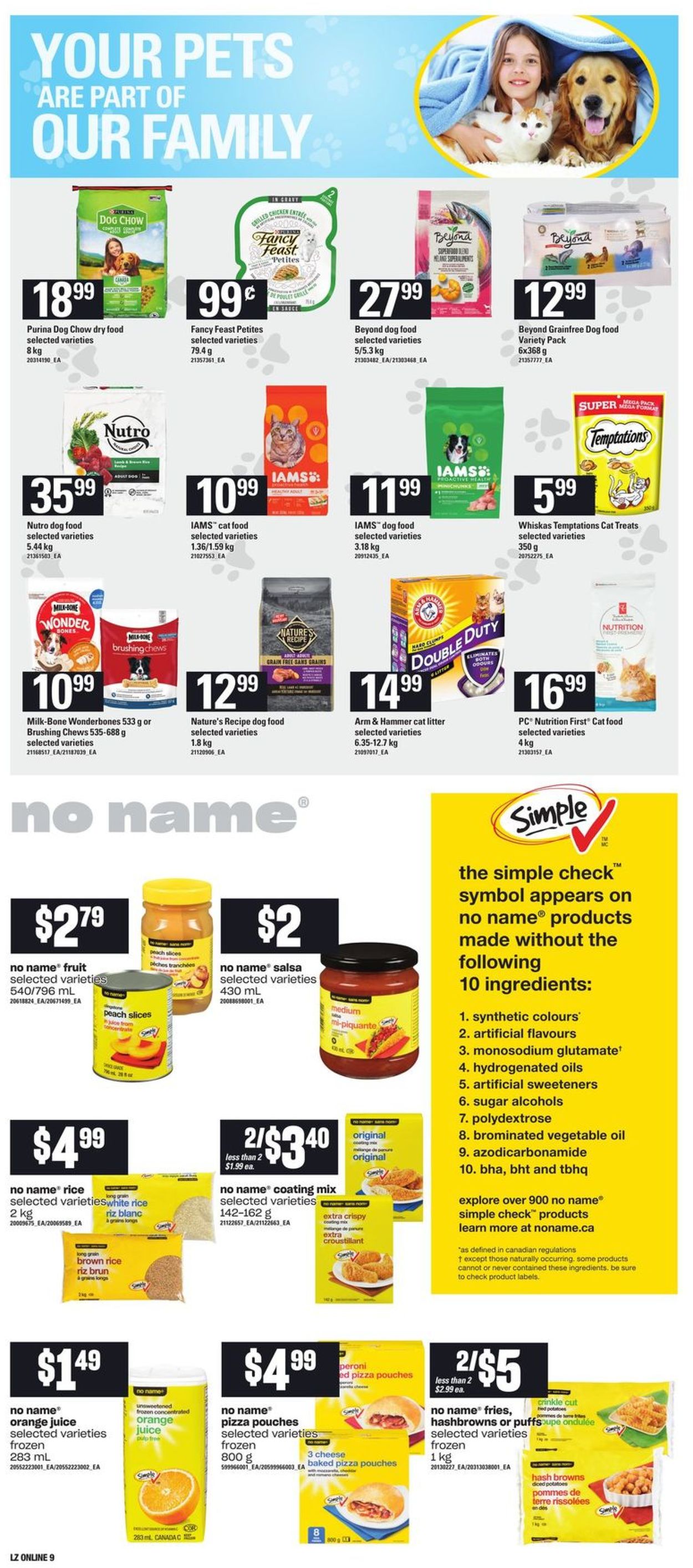 Loblaws Flyer from 09/02/2021