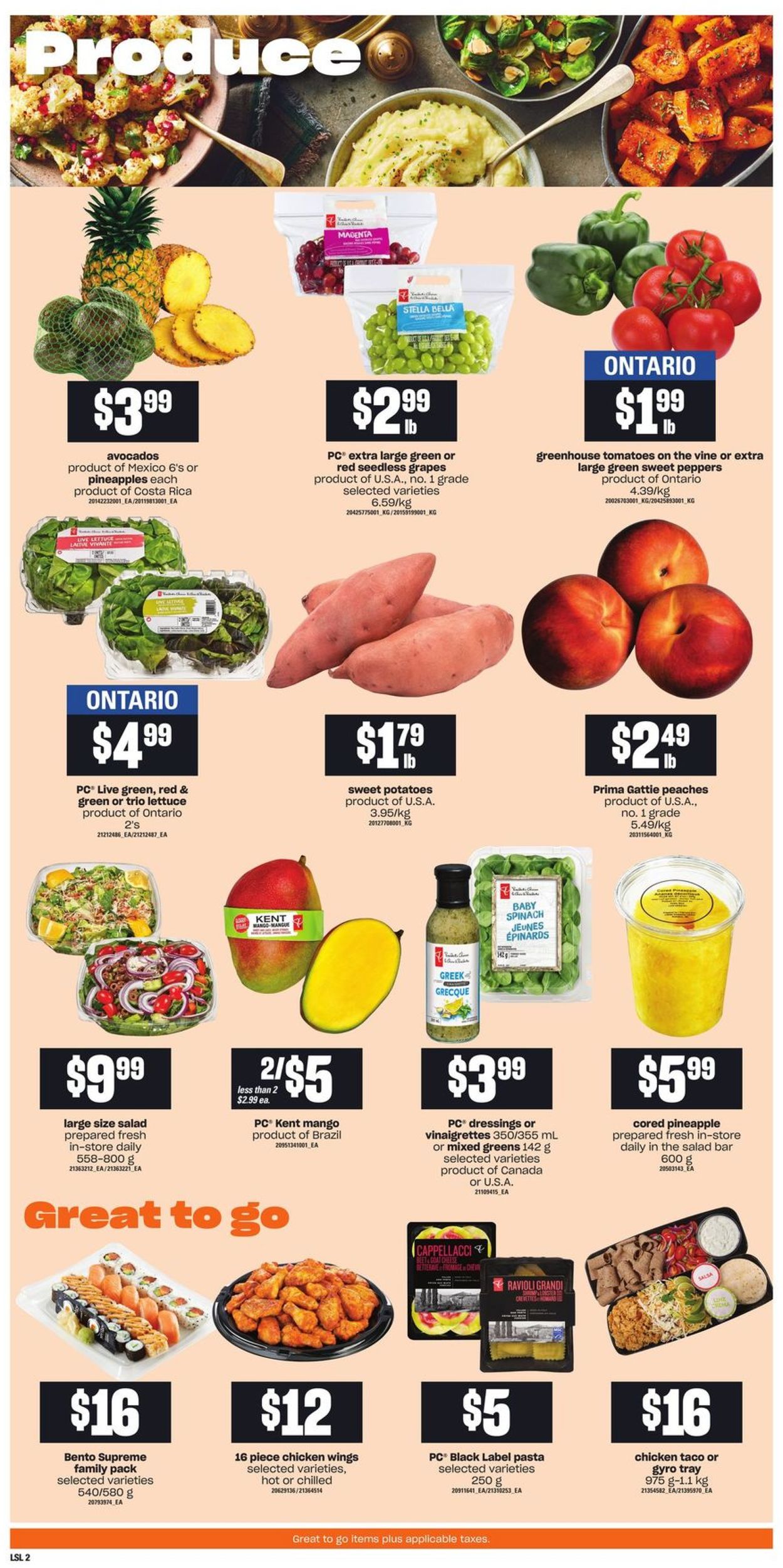 Loblaws Flyer from 09/30/2021