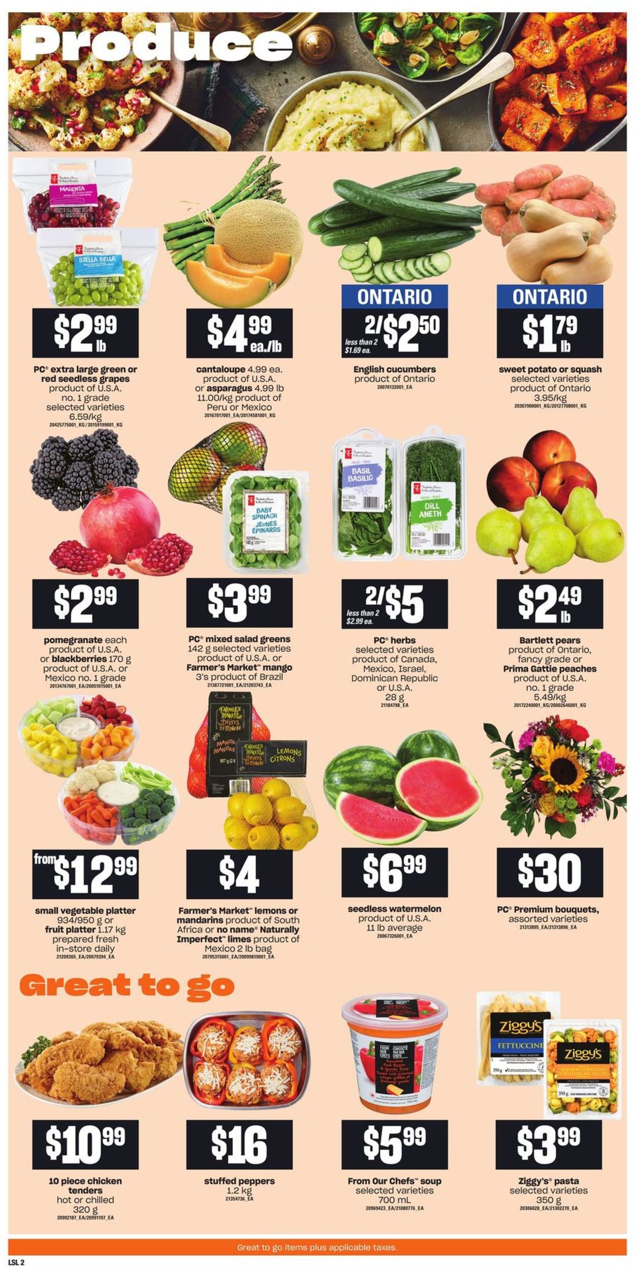 Loblaws Flyer from 10/07/2021