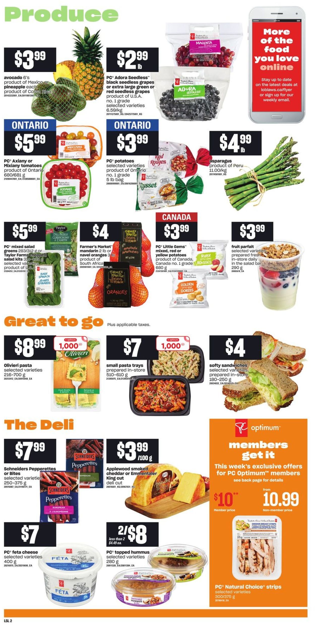 Loblaws Flyer from 10/14/2021