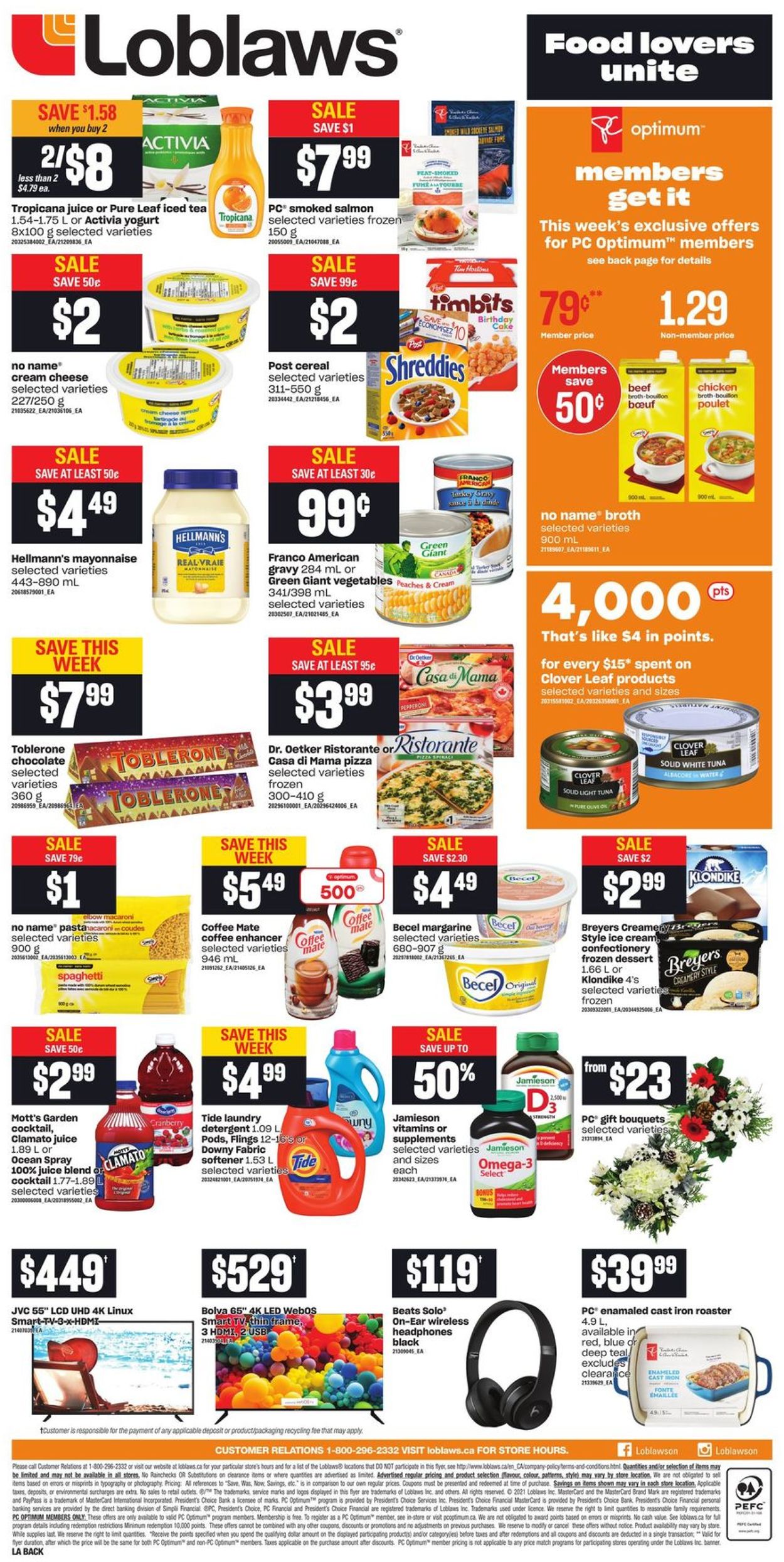 Loblaws Flyer from 12/16/2021