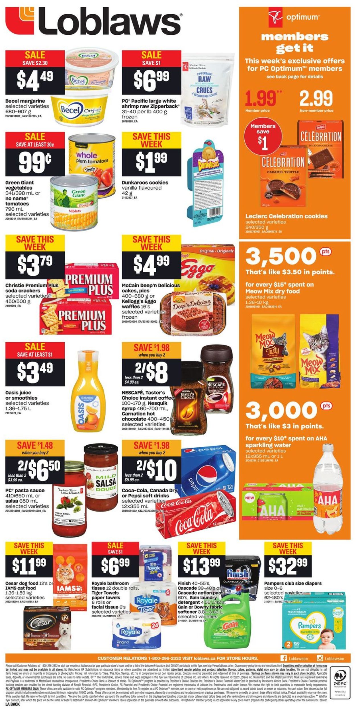Loblaws Flyer from 01/13/2022