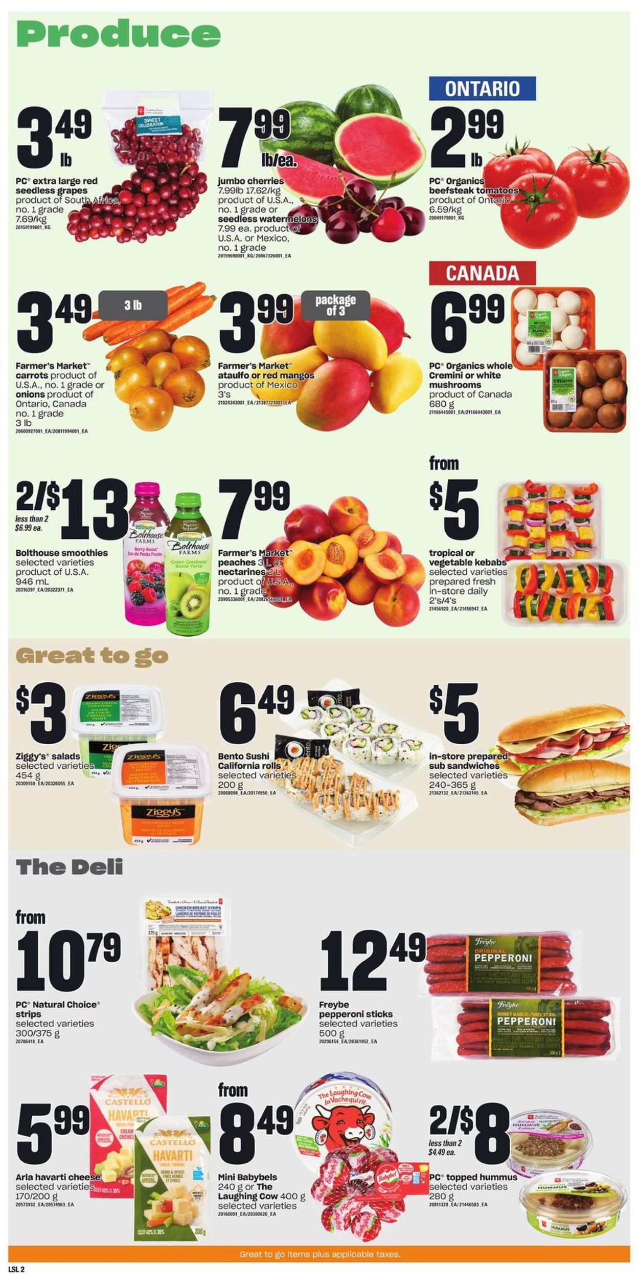 Loblaws Flyer from 05/26/2022