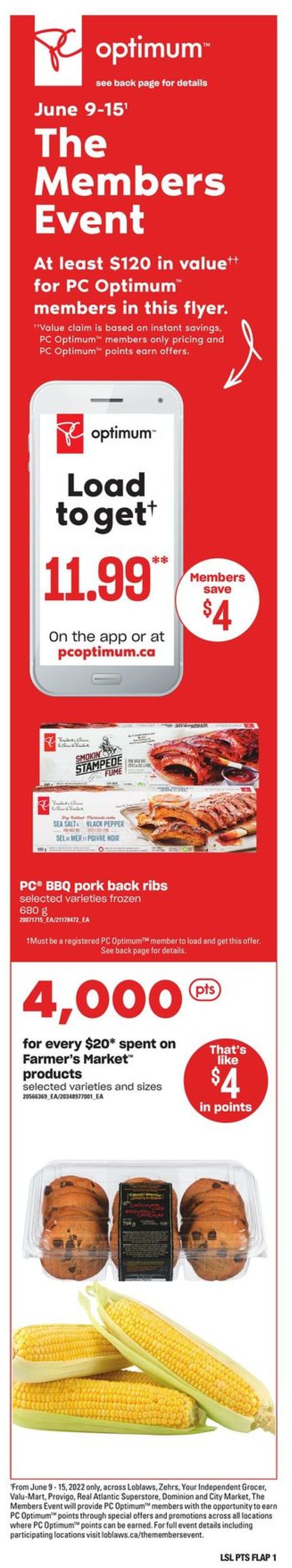 Loblaws Flyer from 06/09/2022