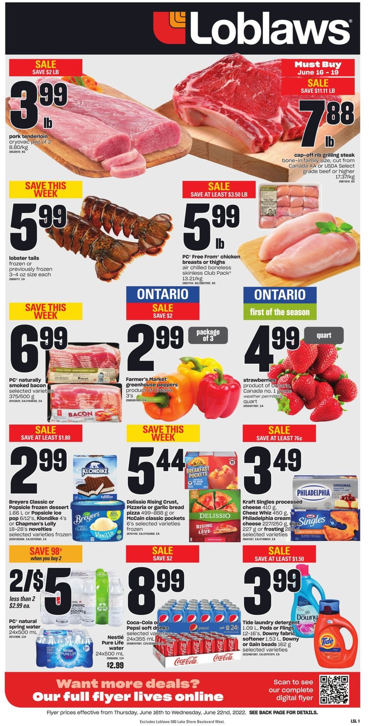 Loblaws Flyer from 06/16/2022